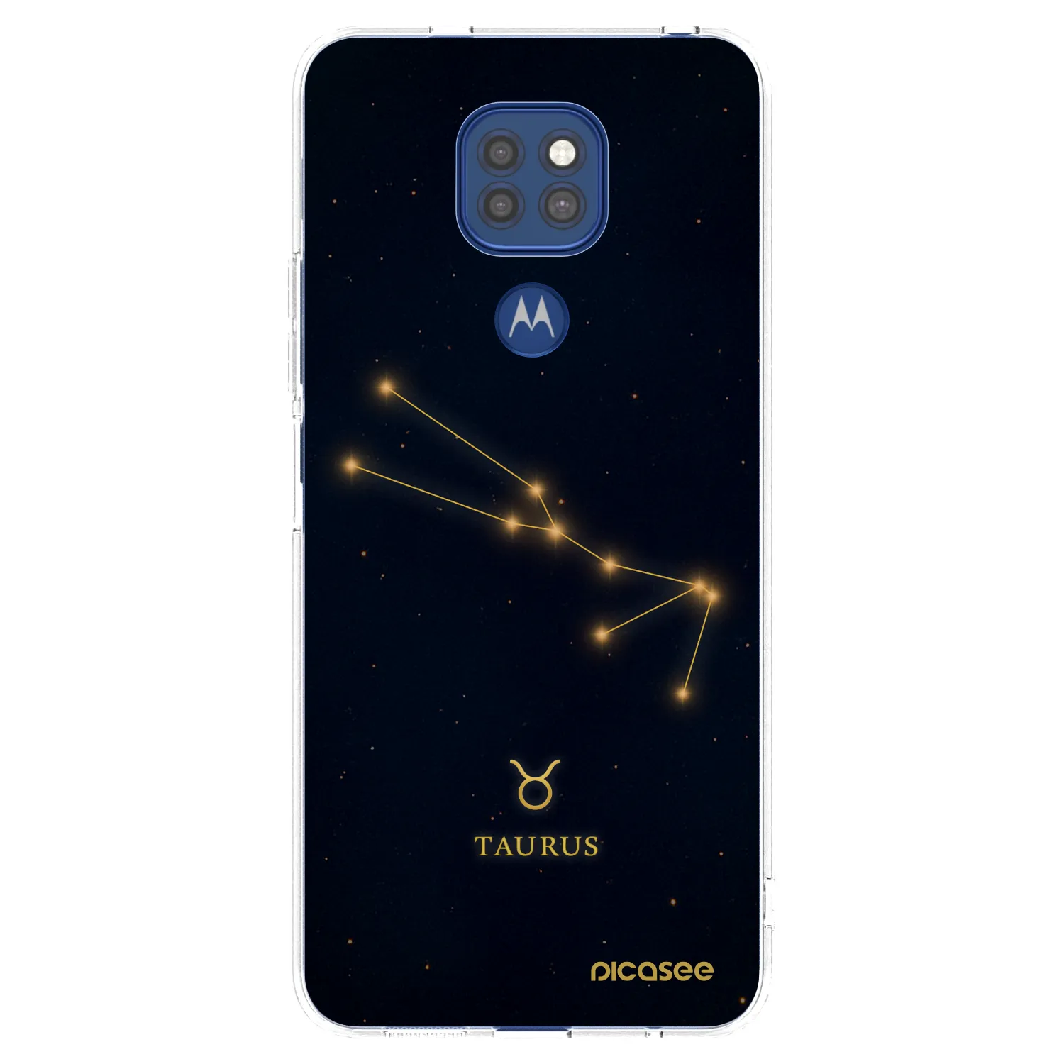 Picasee husă transparentă din silicon pentru Motorola Moto G9 Play - TAURUS