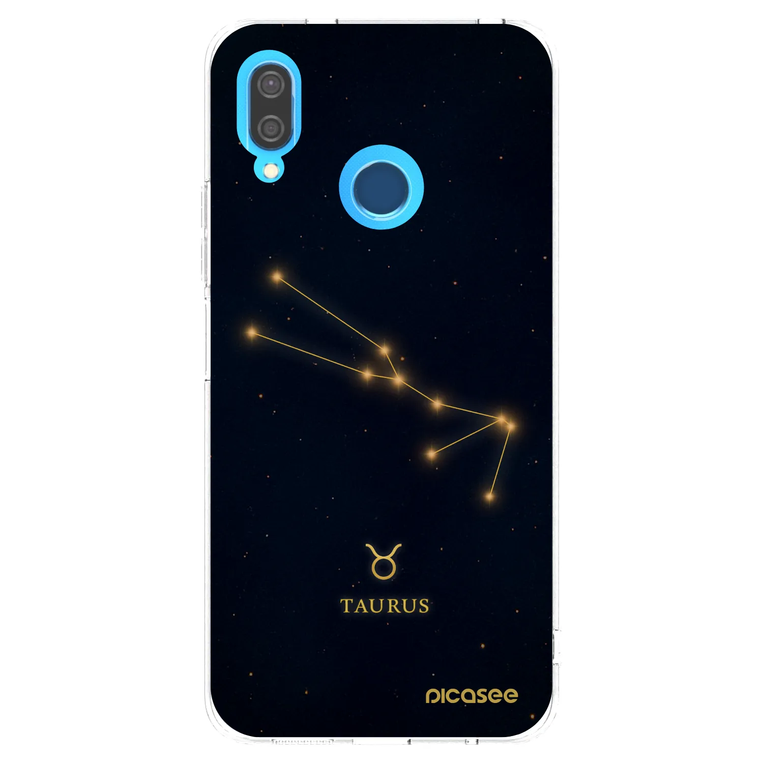 Picasee husă transparentă din silicon pentru Huawei P20 Lite - TAURUS