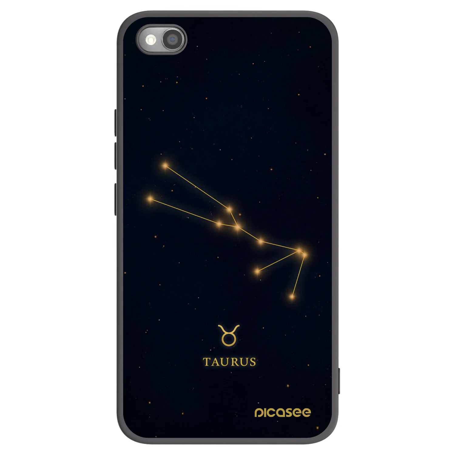 Picasee husă neagră din silicon pentru Xiaomi Mi Note 10 (Pro) - TAURUS