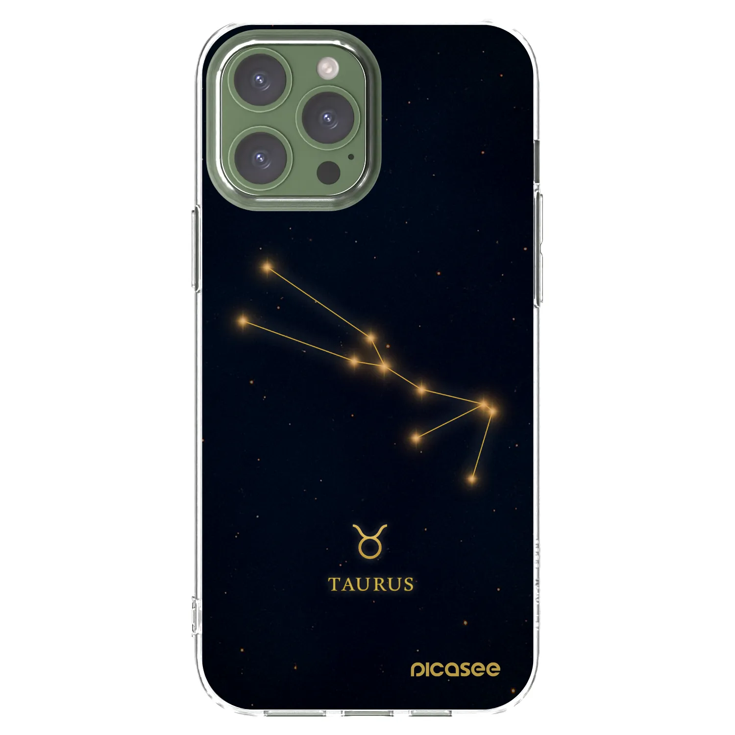 Picasee husă transparentă din silicon pentru Apple iPhone 13 Pro Max - TAURUS