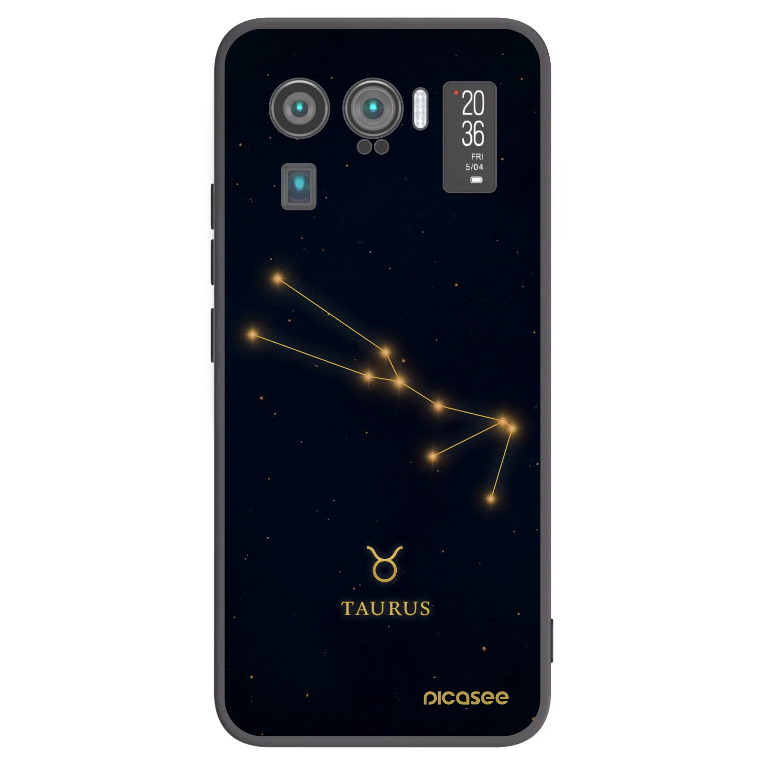 Picasee husă neagră din silicon pentru Xiaomi Mi 11 Ultra - TAURUS