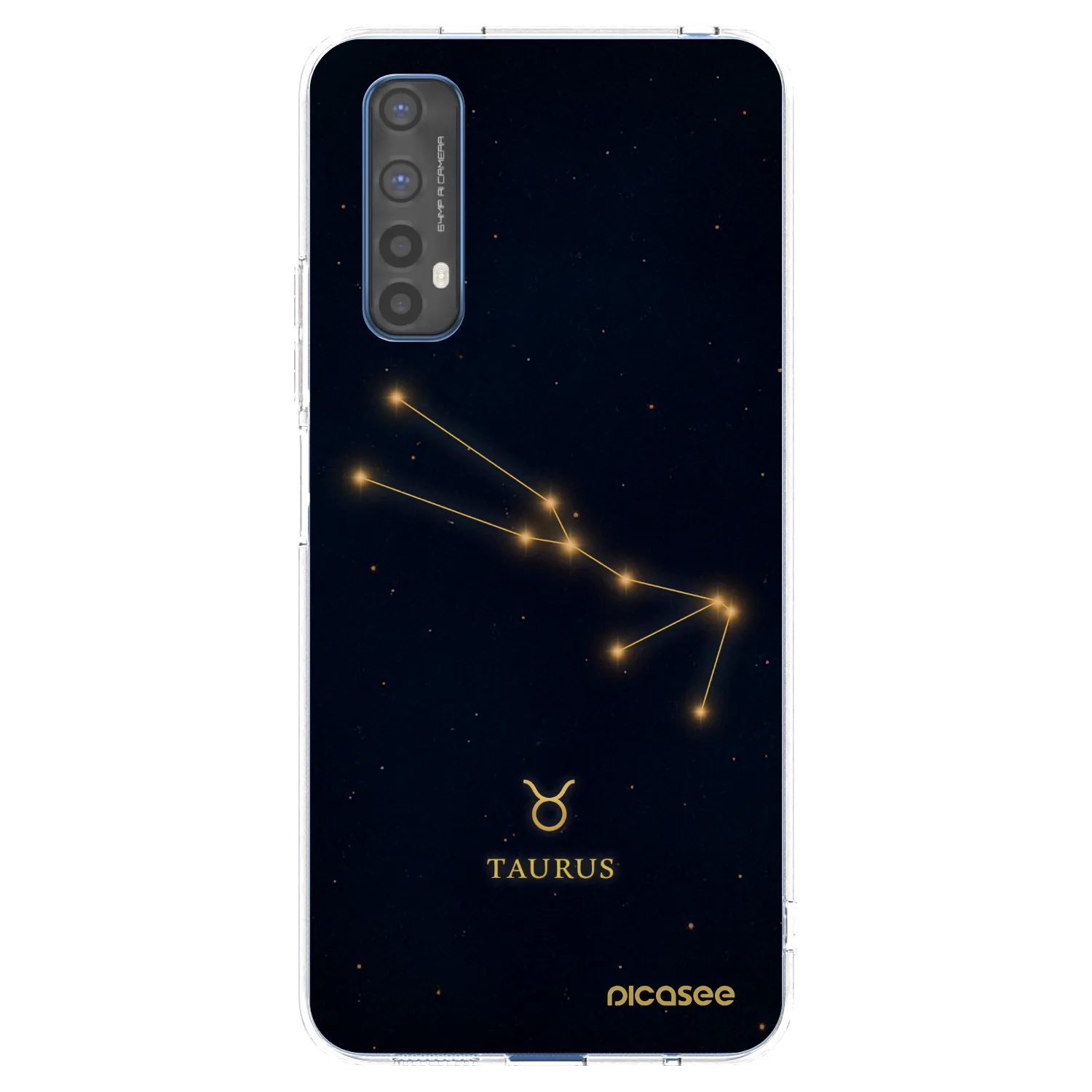 Picasee husă transparentă din silicon pentru Realme 7 - TAURUS