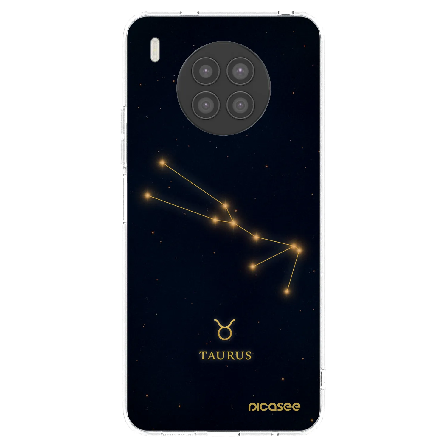 Picasee husă transparentă din silicon pentru Huawei Nova 8i - TAURUS