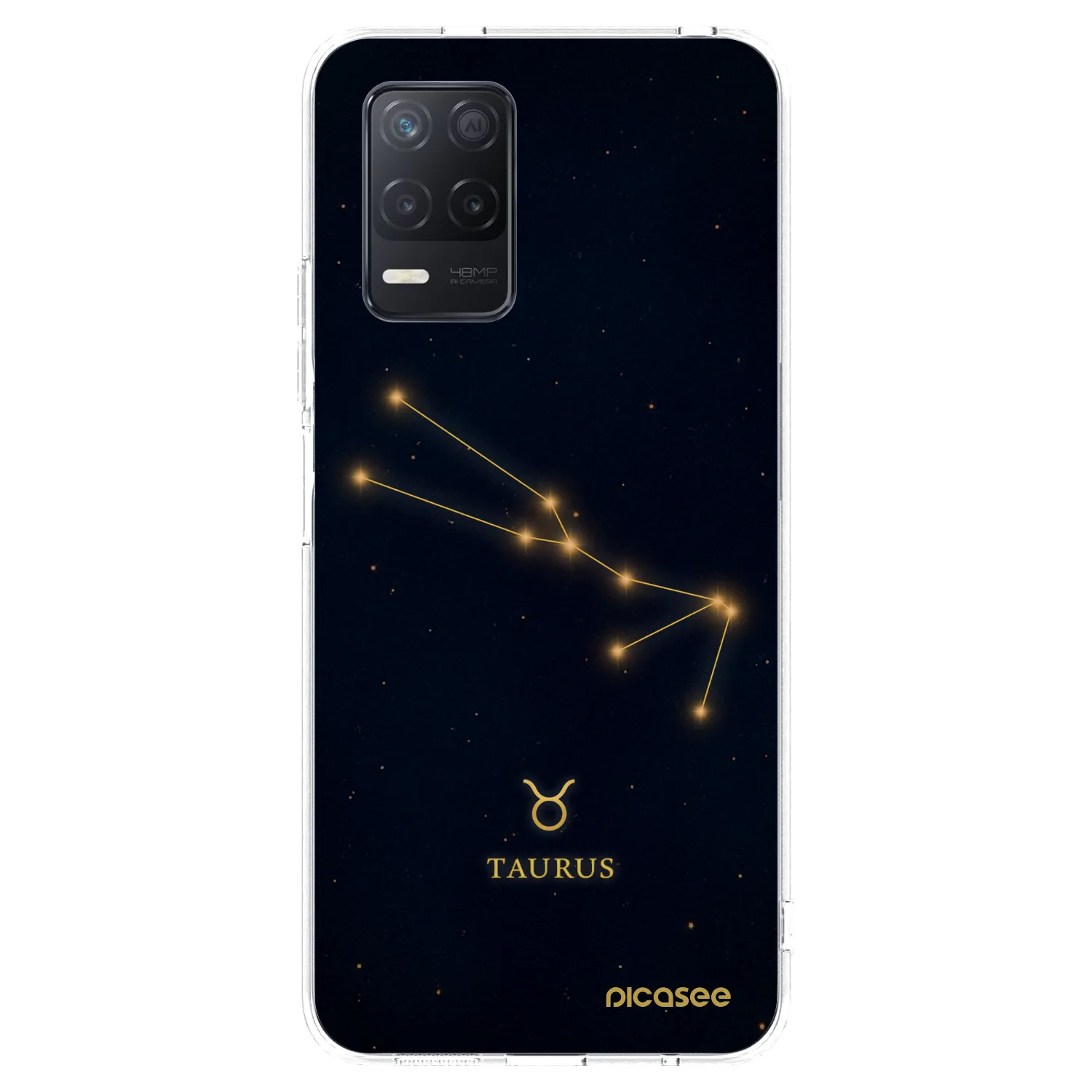 Picasee husă transparentă din silicon pentru Realme 8 5G - TAURUS