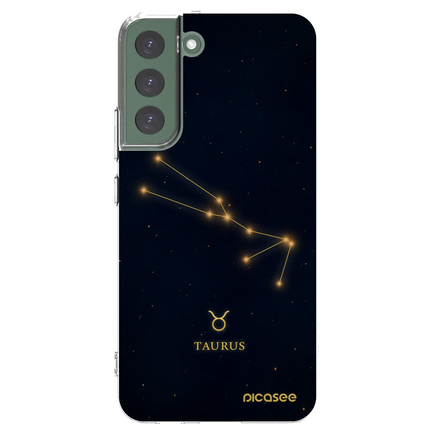 Picasee husă transparentă din silicon pentru Samsung Galaxy S22+ 5G - TAURUS