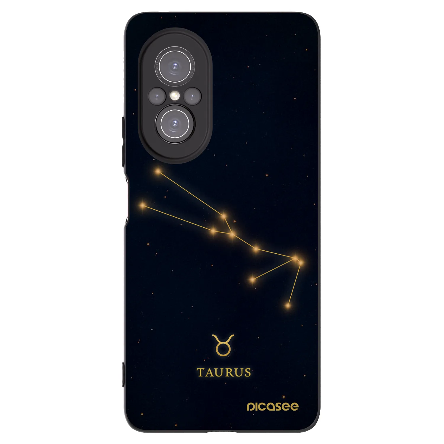 Picasee husă neagră din silicon pentru Huawei Nova 9 SE - TAURUS