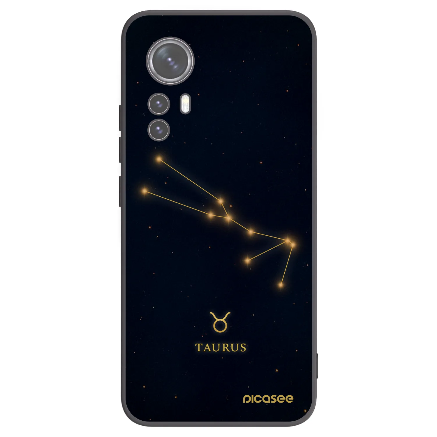 Picasee husă neagră din silicon pentru Xiaomi 12X - TAURUS