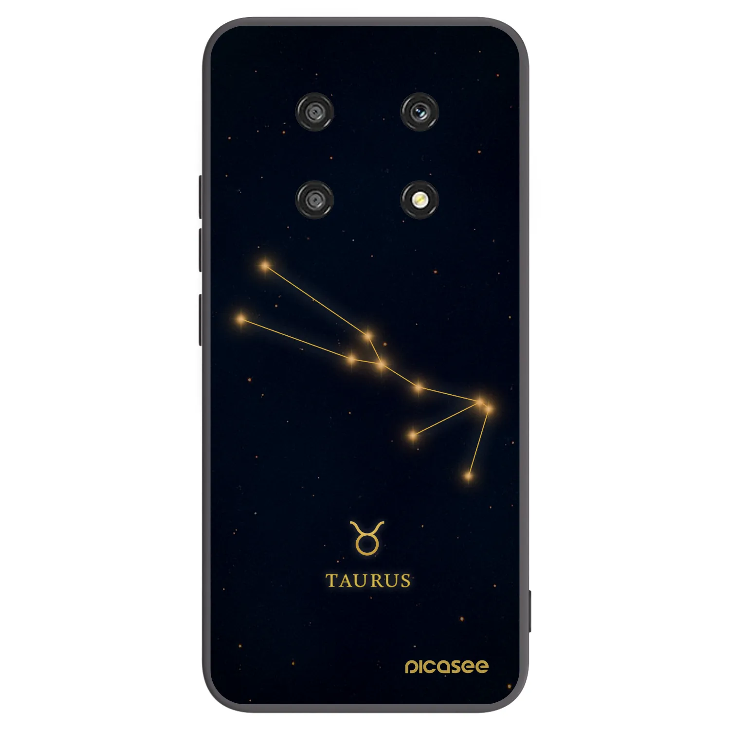 Picasee husă neagră din silicon pentru Honor Magic4 Lite 5G - TAURUS