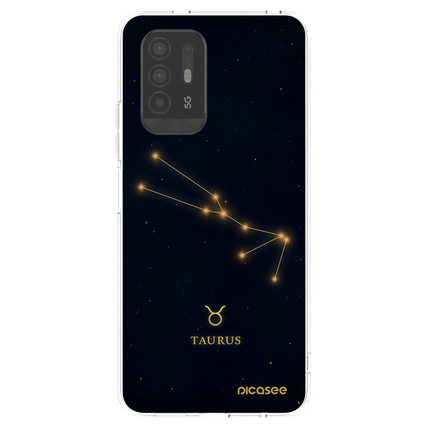 Picasee husă transparentă din silicon pentru OPPO A94 5G - TAURUS