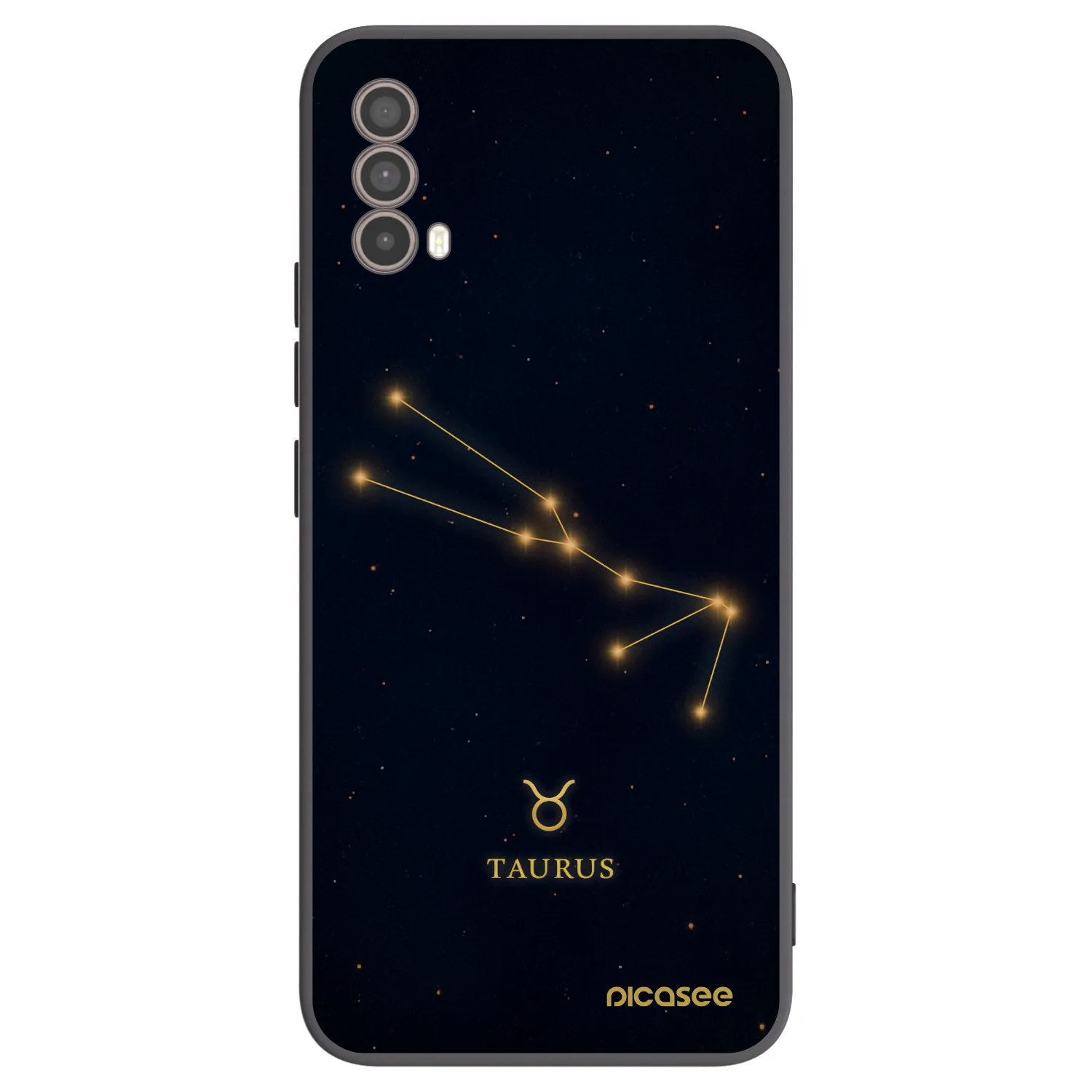 Picasee husă neagră din silicon pentru Motorola Moto E40 - TAURUS
