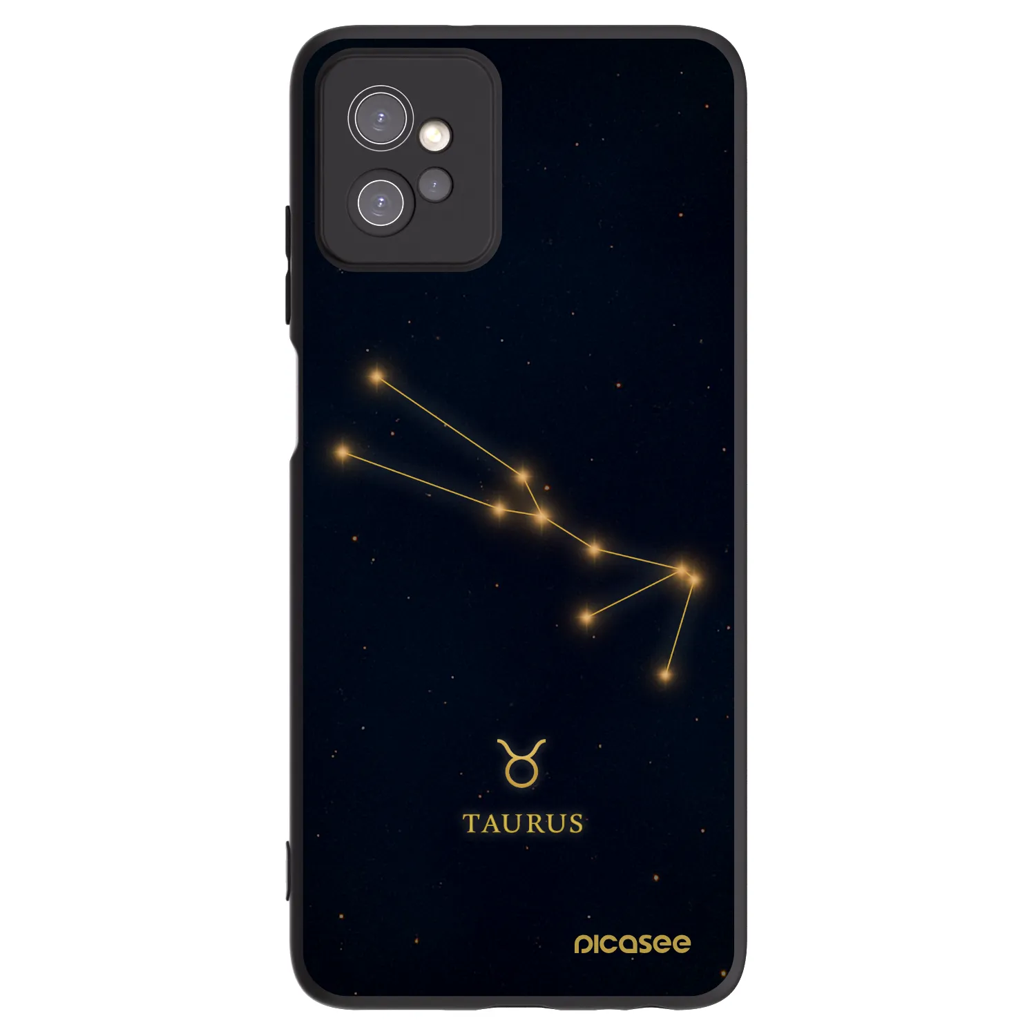 Picasee husă neagră din silicon pentru Motorola Moto G32 - TAURUS