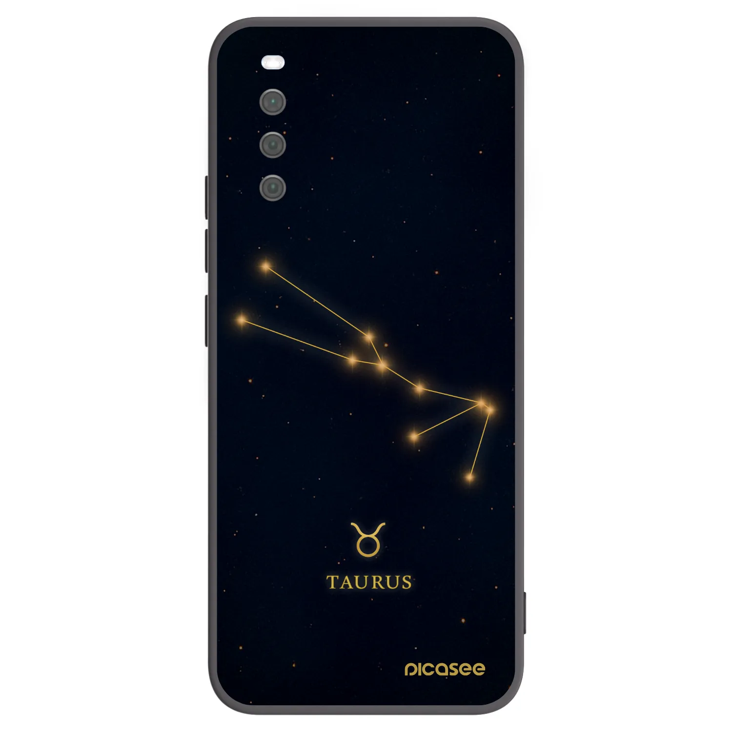 Picasee husă neagră din silicon pentru Sony Xperia 10 III - TAURUS