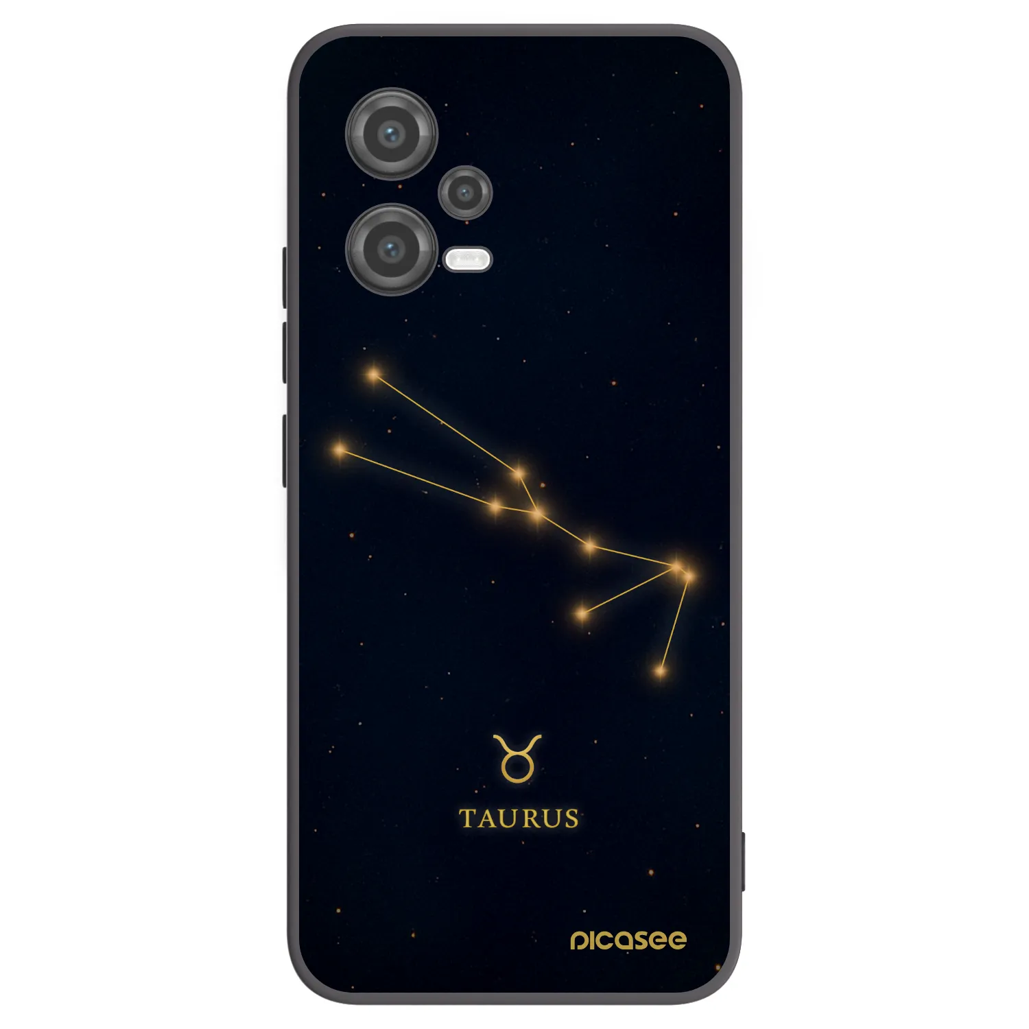 Picasee husă neagră din silicon pentru Xiaomi Poco X5 - TAURUS