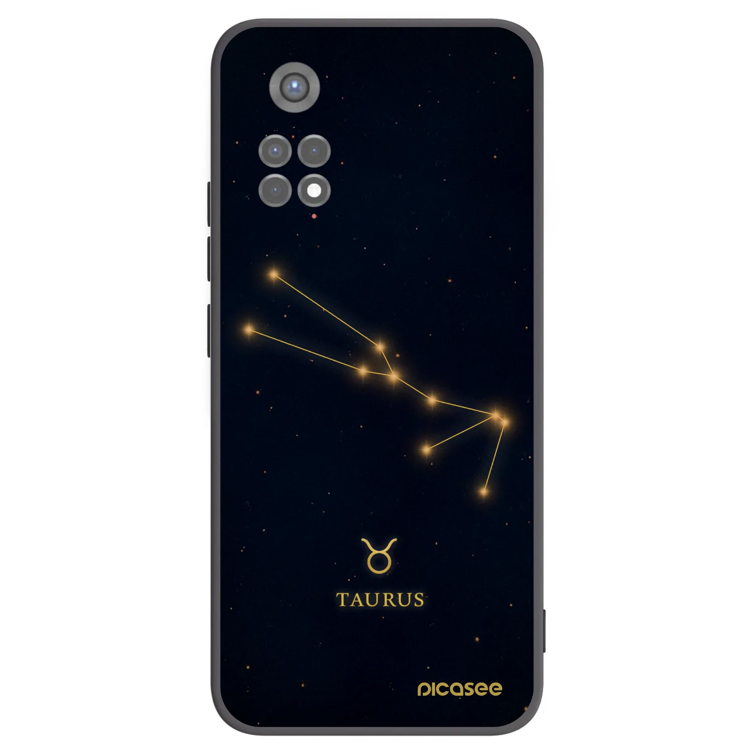 Picasee husă neagră din silicon pentru Xiaomi Redmi Note 11S 5G - TAURUS