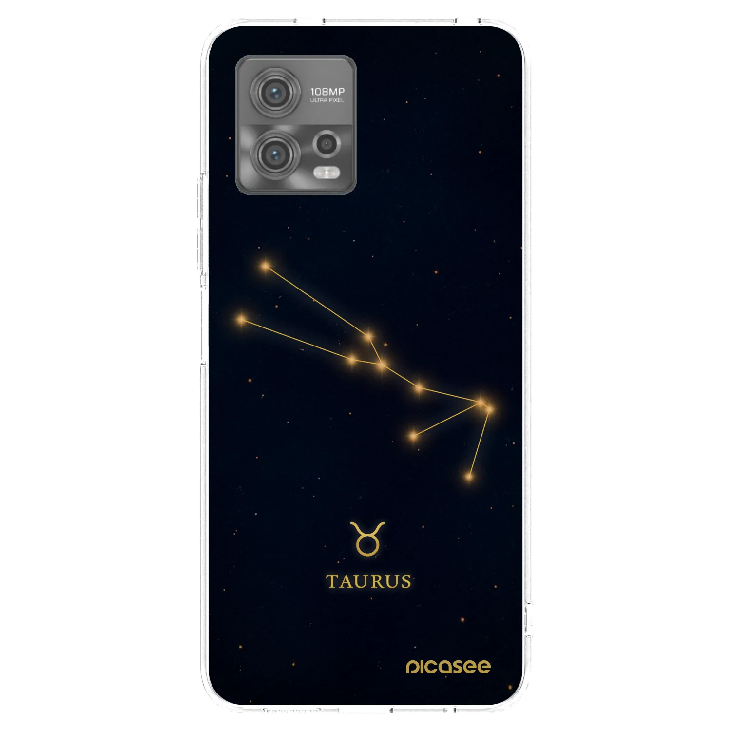 Picasee husă transparentă din silicon pentru Motorola Moto G72 - TAURUS