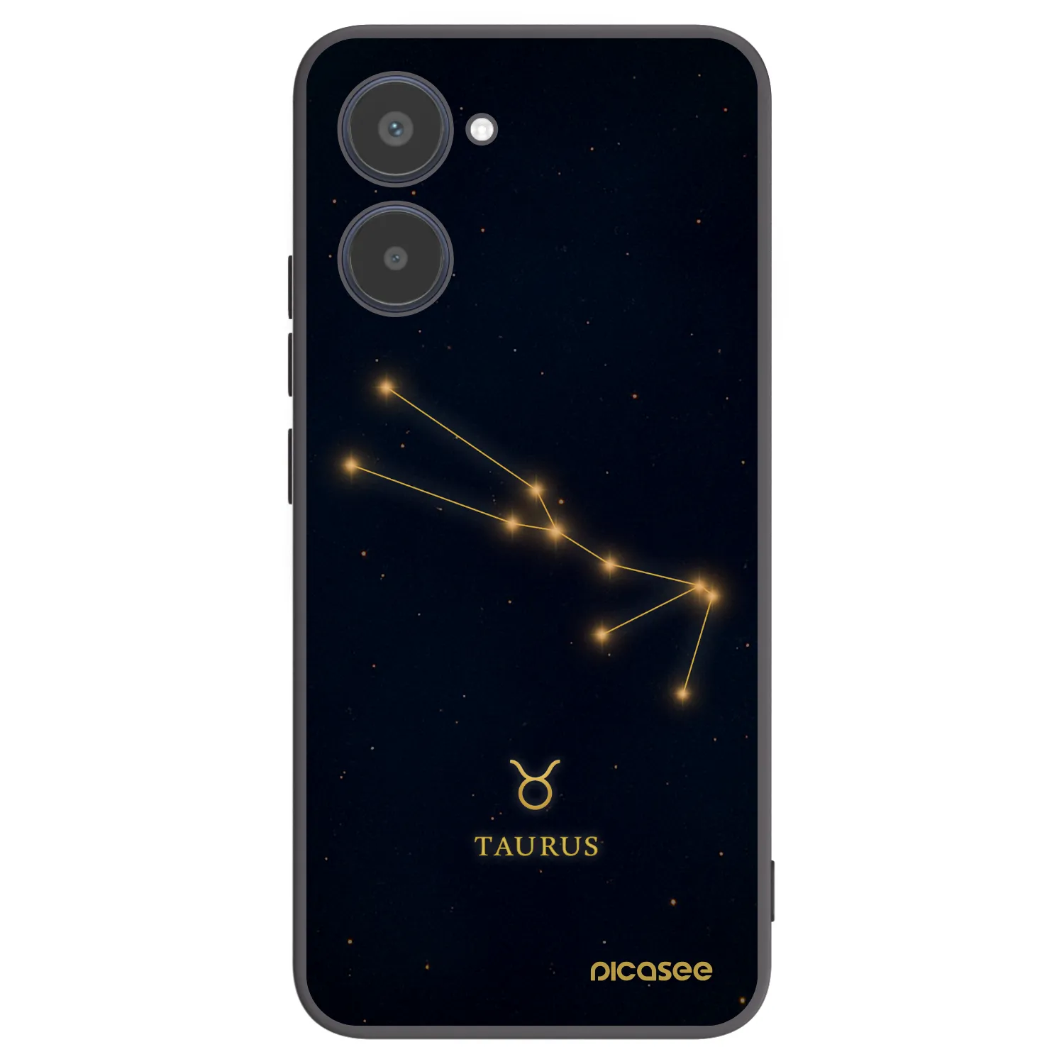 Picasee husă neagră din silicon pentru Realme 10 4G - TAURUS