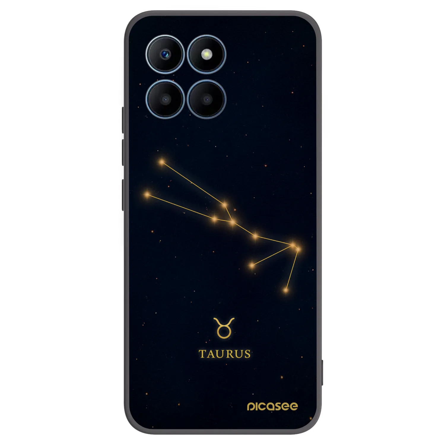 Picasee husă neagră din silicon pentru Honor 70 Lite - TAURUS