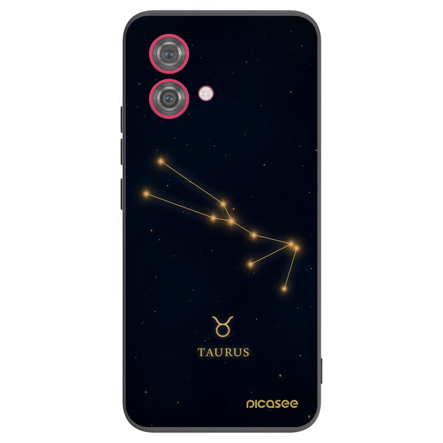 Picasee husă neagră din silicon pentru Motorola Moto G84 5G - TAURUS