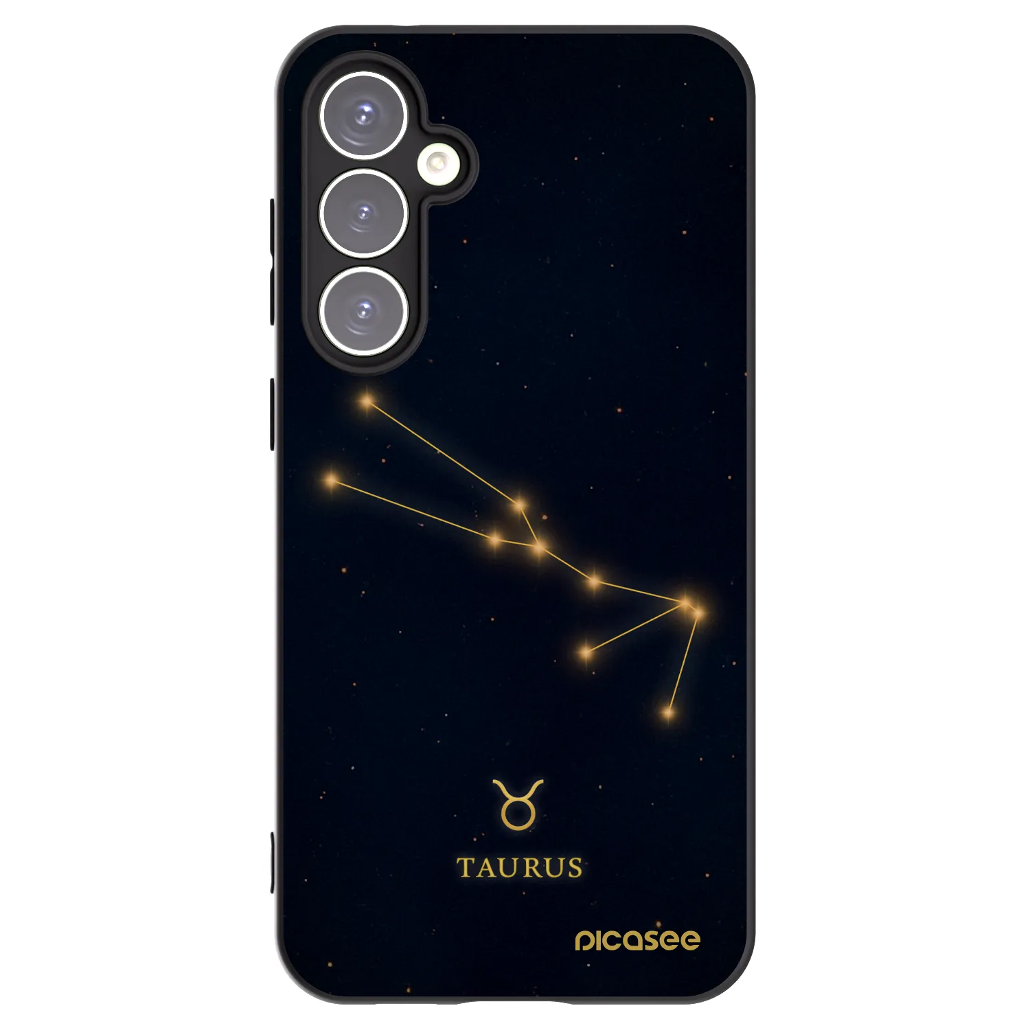 Picasee husă neagră din silicon pentru Samsung Galaxy S23 FE S711B - TAURUS