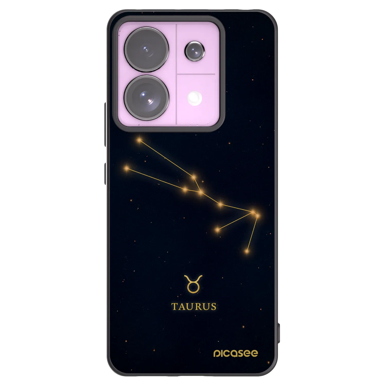 Picasee husă neagră din silicon pentru Xiaomi Redmi Note 13 Pro 5G - TAURUS