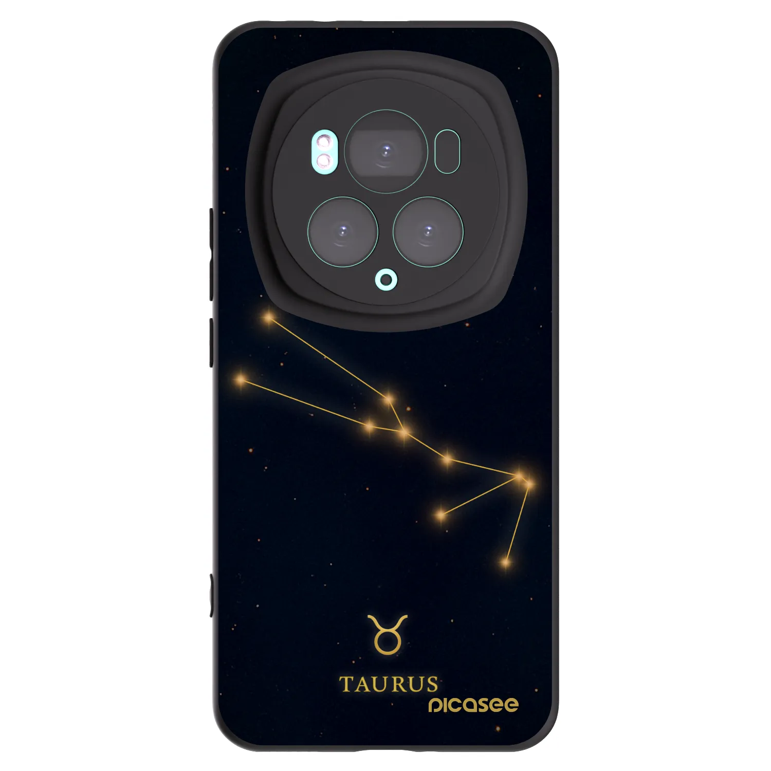 Picasee husă neagră din silicon pentru Honor Magic6 Pro - TAURUS