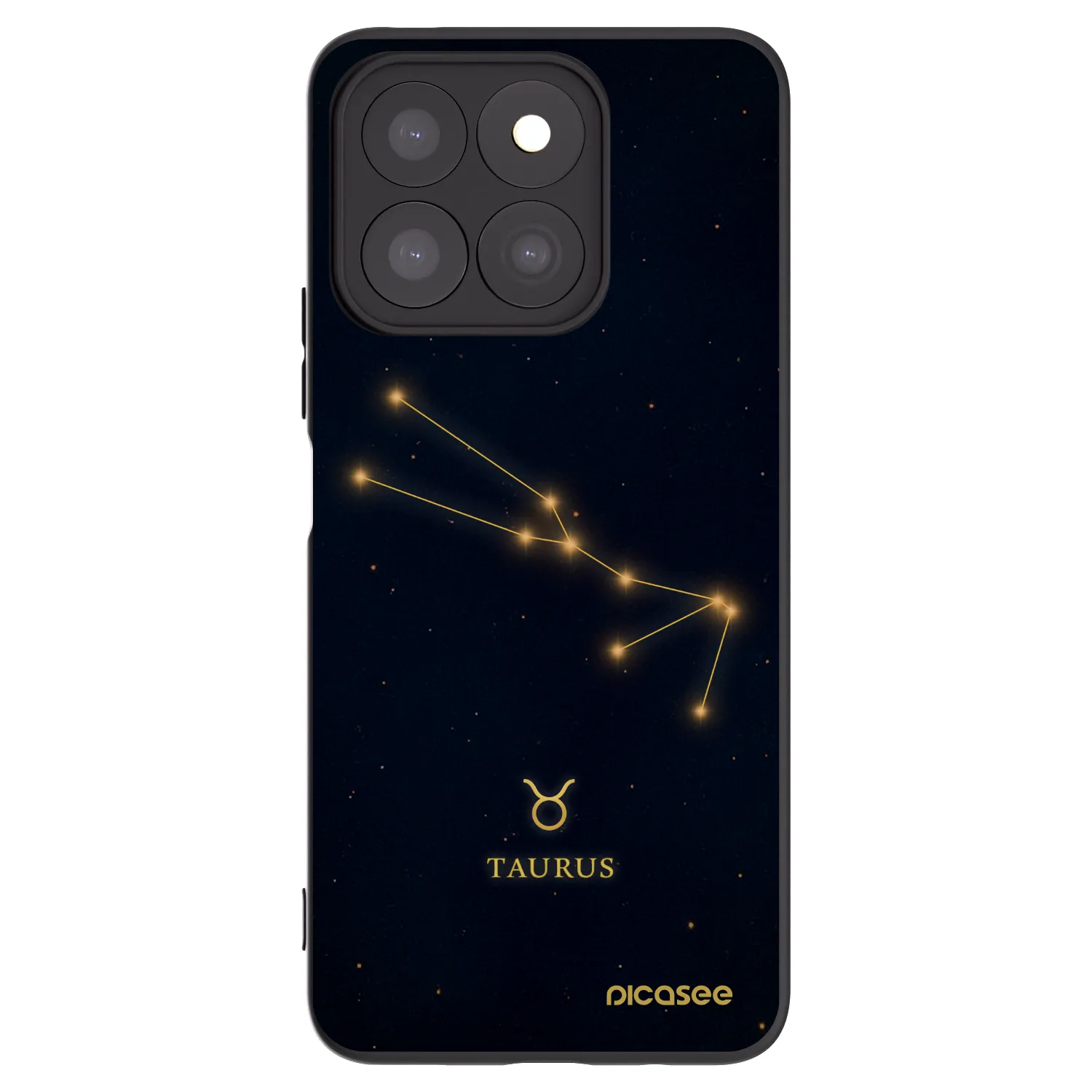 Picasee husă neagră din silicon pentru Honor X8b - TAURUS