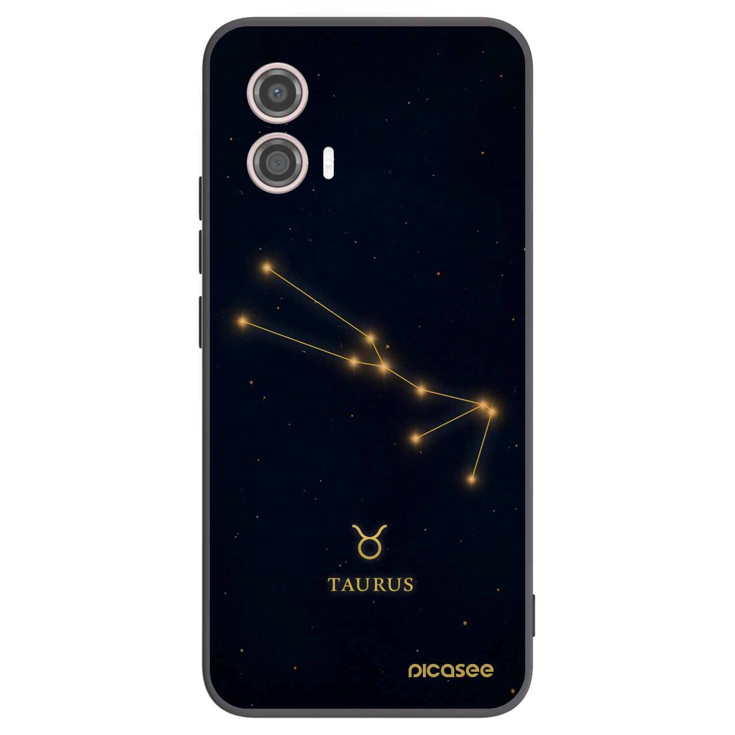 Picasee husă neagră din silicon pentru Motorola Moto G53 5G - TAURUS