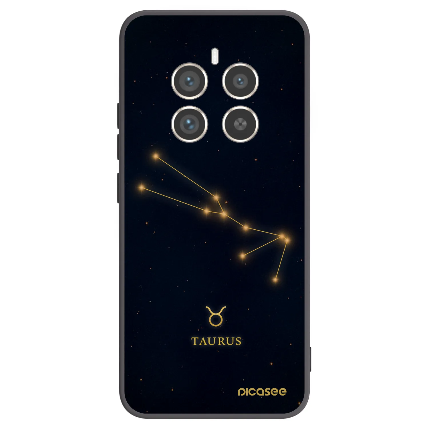 Picasee husă neagră din silicon pentru Realme 12 Pro 5G - TAURUS