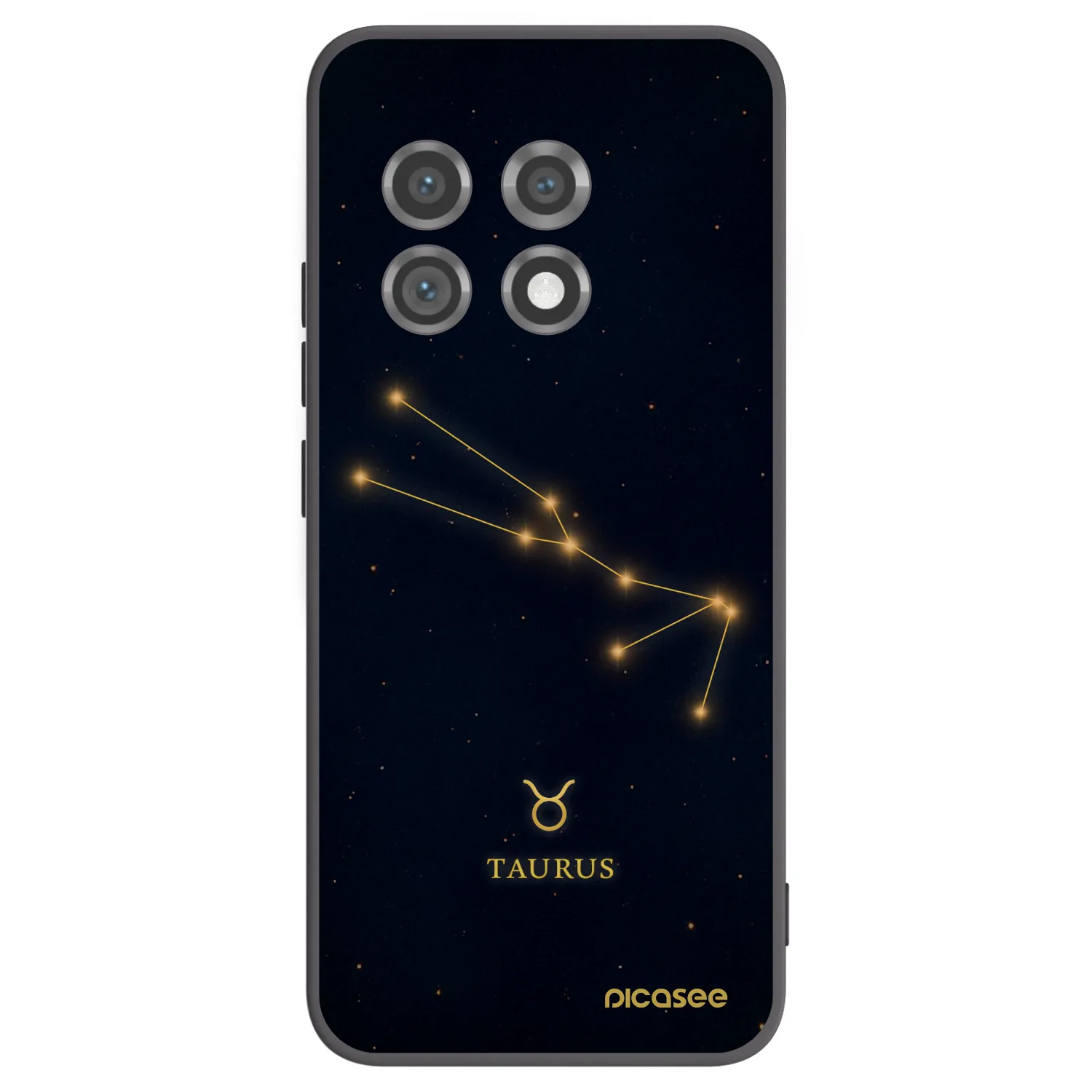 Picasee husă neagră din silicon pentru OnePlus 11 5G - TAURUS