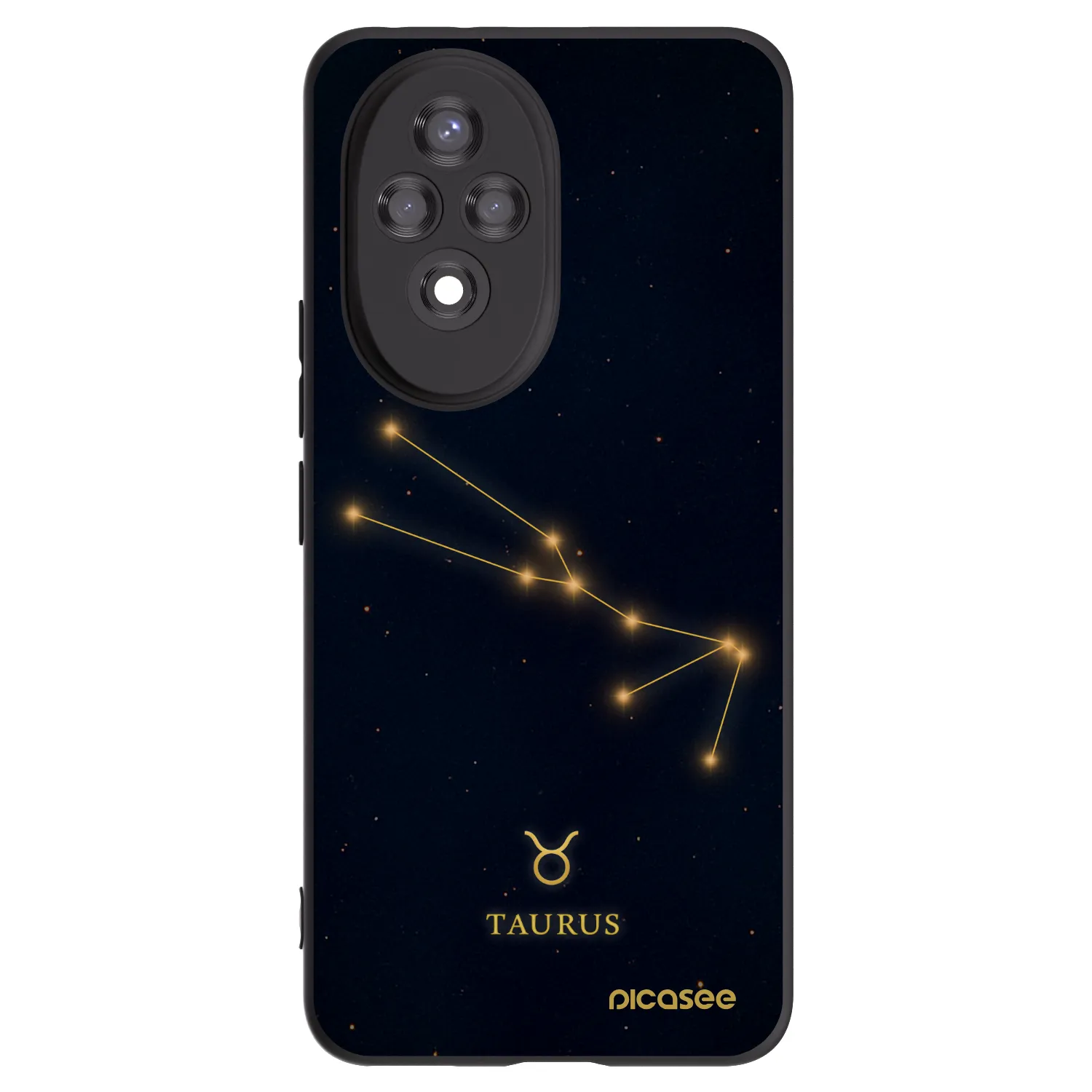 Picasee husă neagră din silicon pentru Honor 200 Pro 5G - TAURUS