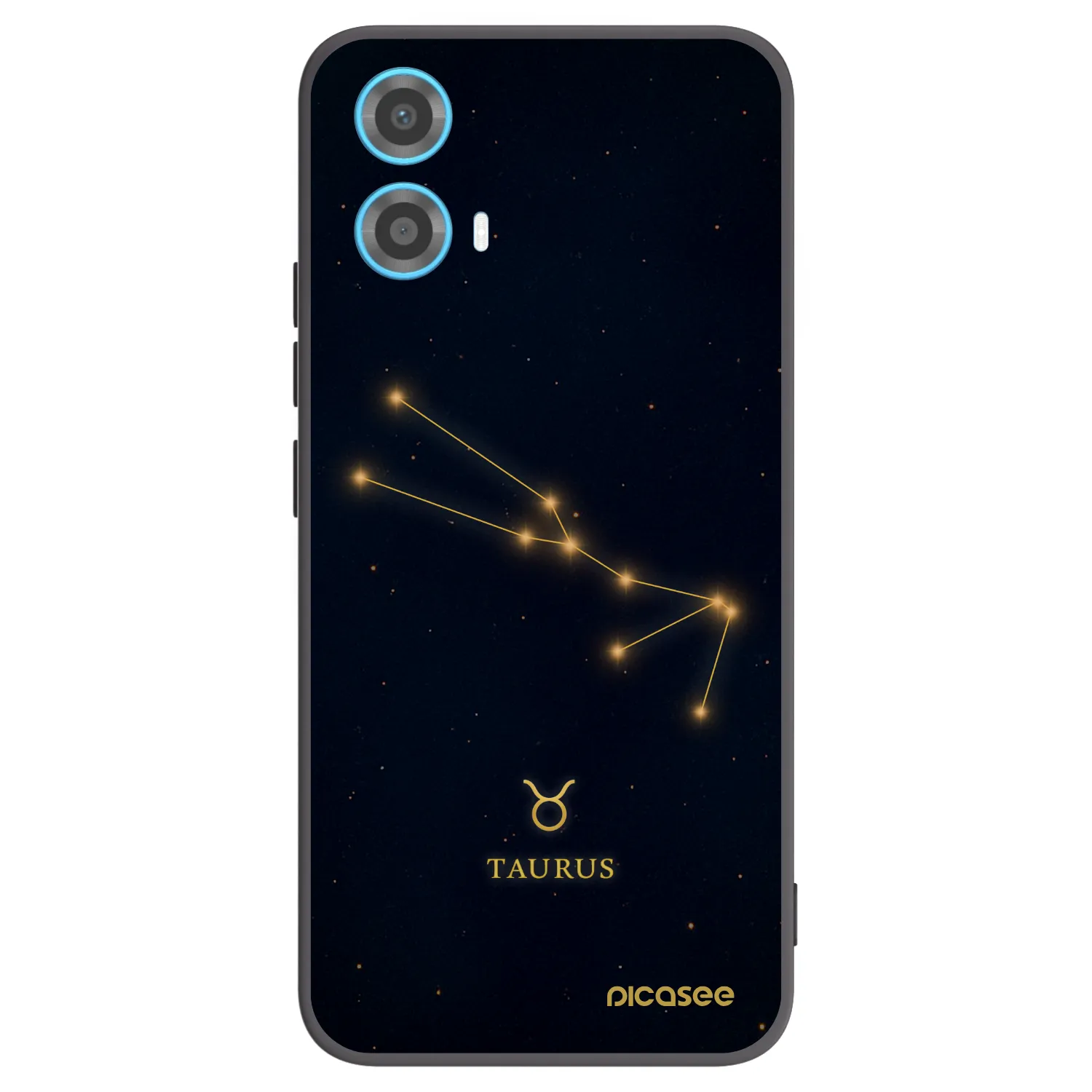 Picasee husă neagră din silicon pentru Motorola Moto G34 5G - TAURUS