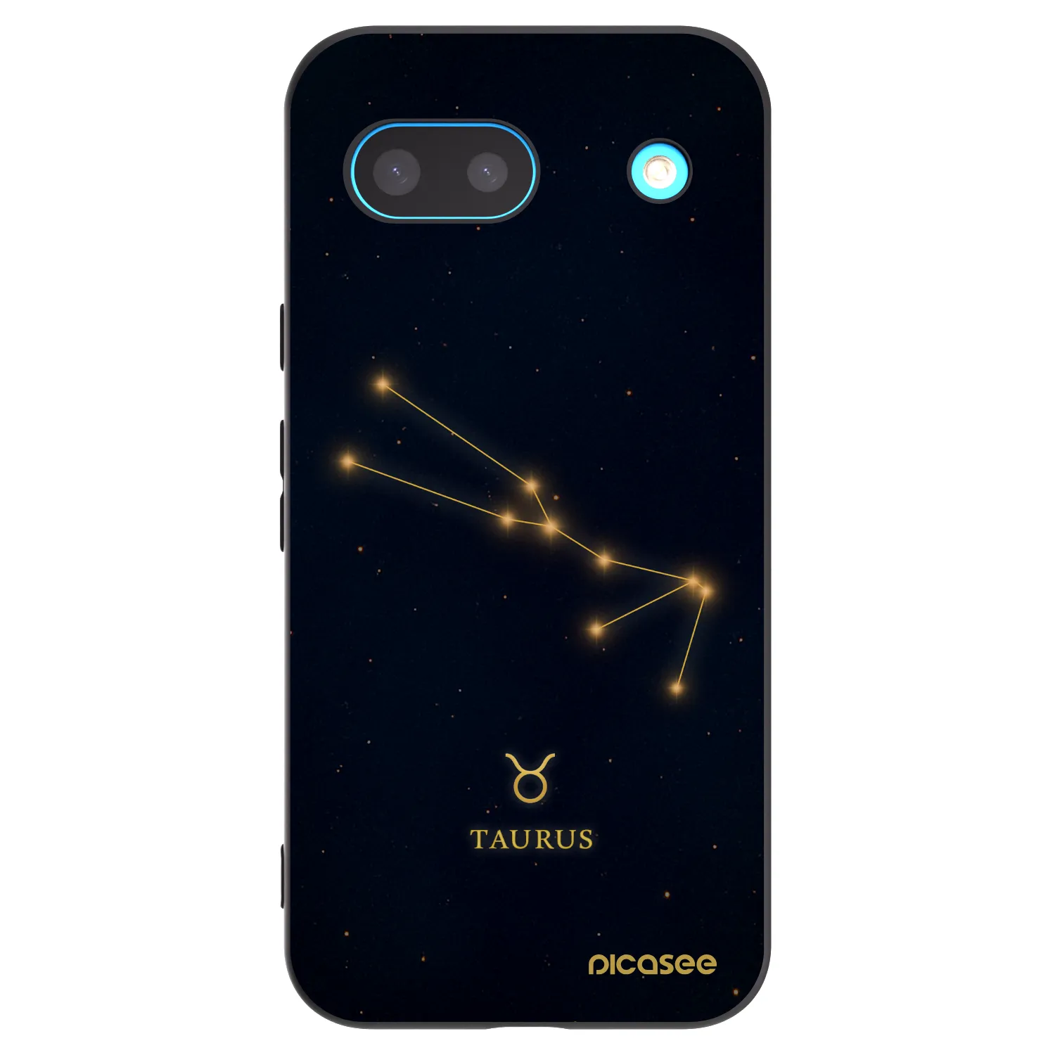 Picasee husă neagră din silicon pentru Google Pixel 8a - TAURUS