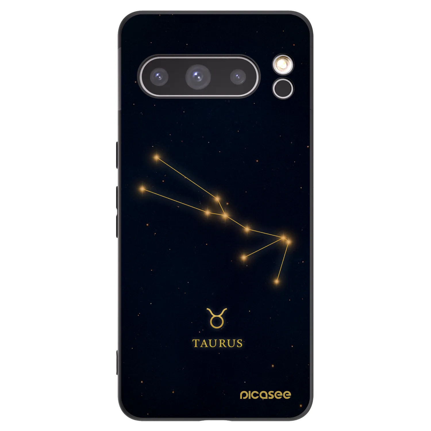 Picasee husă neagră din silicon pentru Google Pixel 8 Pro - TAURUS