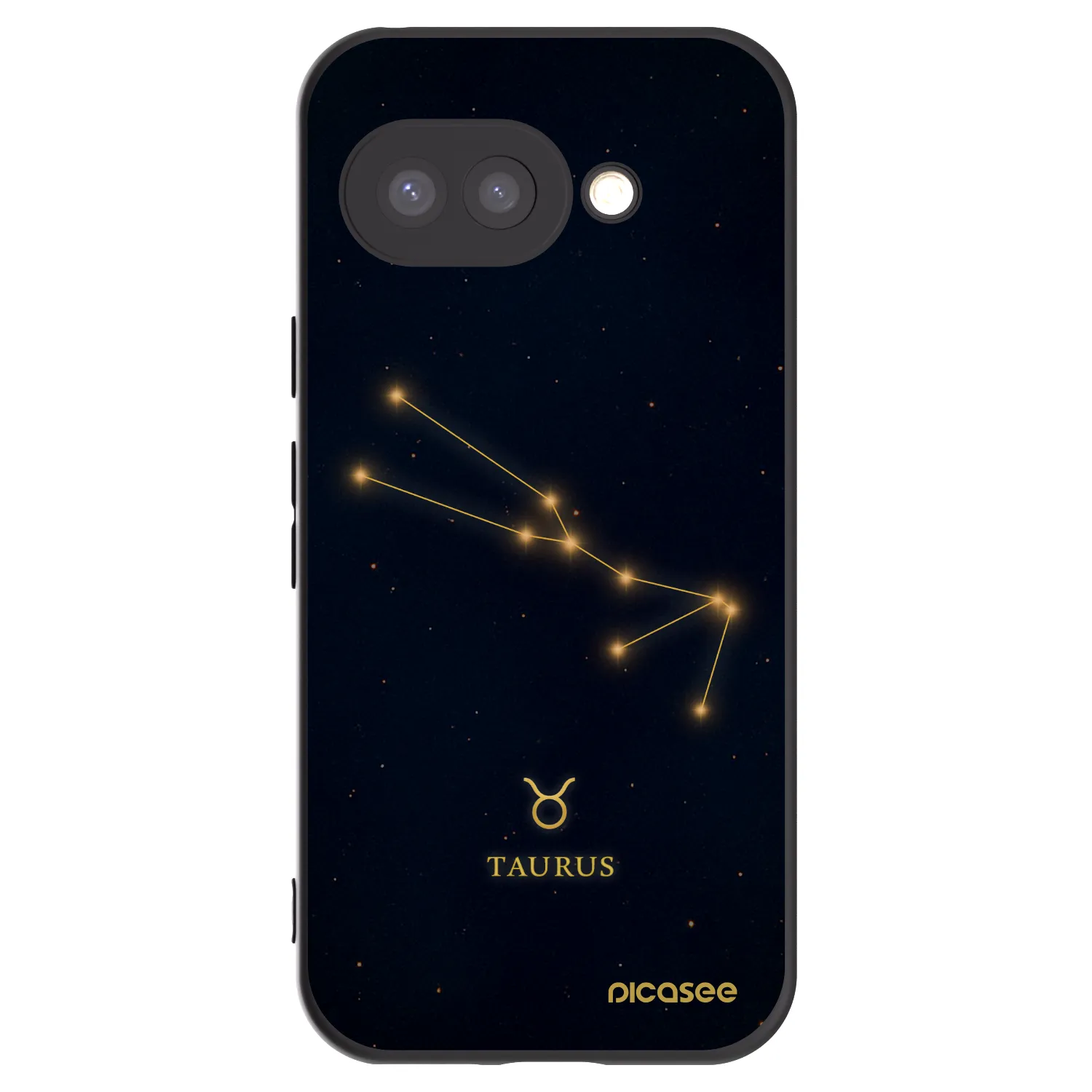 Picasee husă neagră din silicon pentru Google Pixel 9a - TAURUS