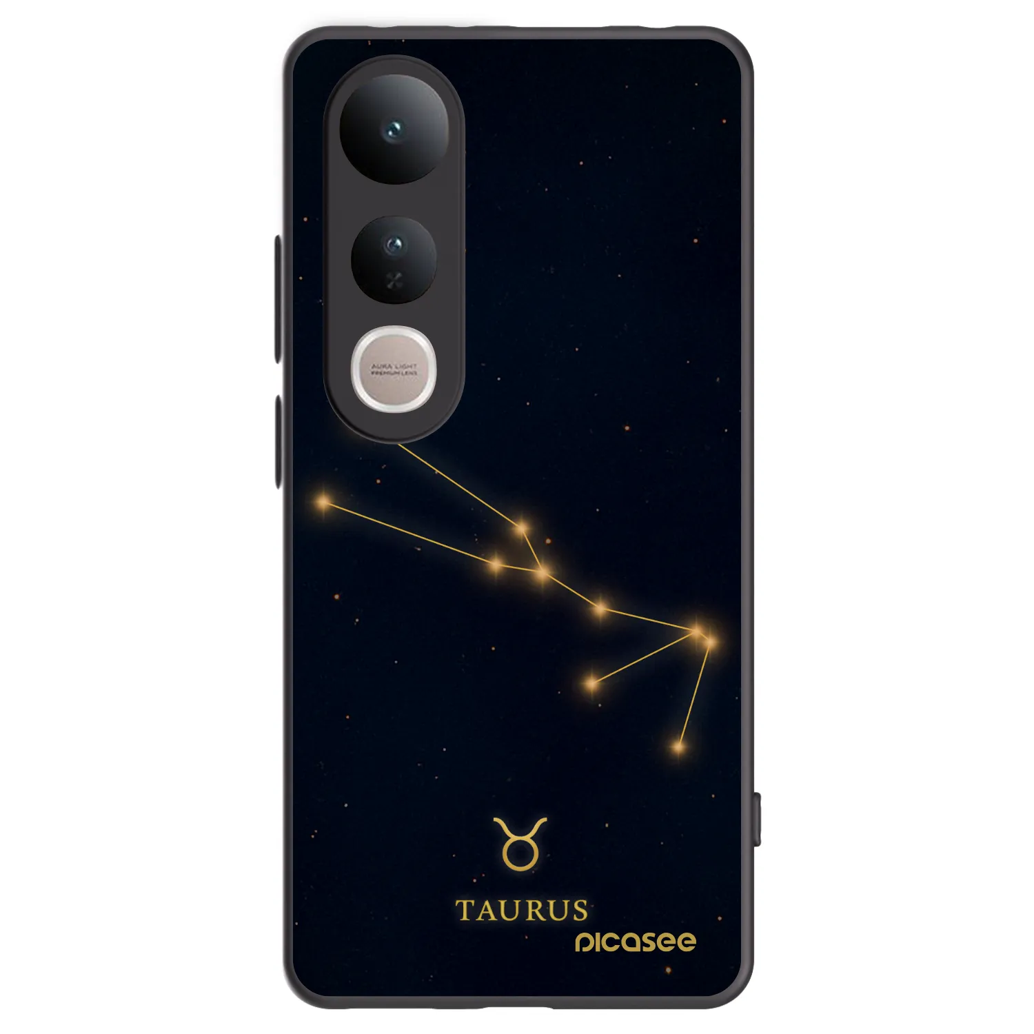 Picasee husă neagră din silicon pentru Vivo V50 Lite 5G - TAURUS