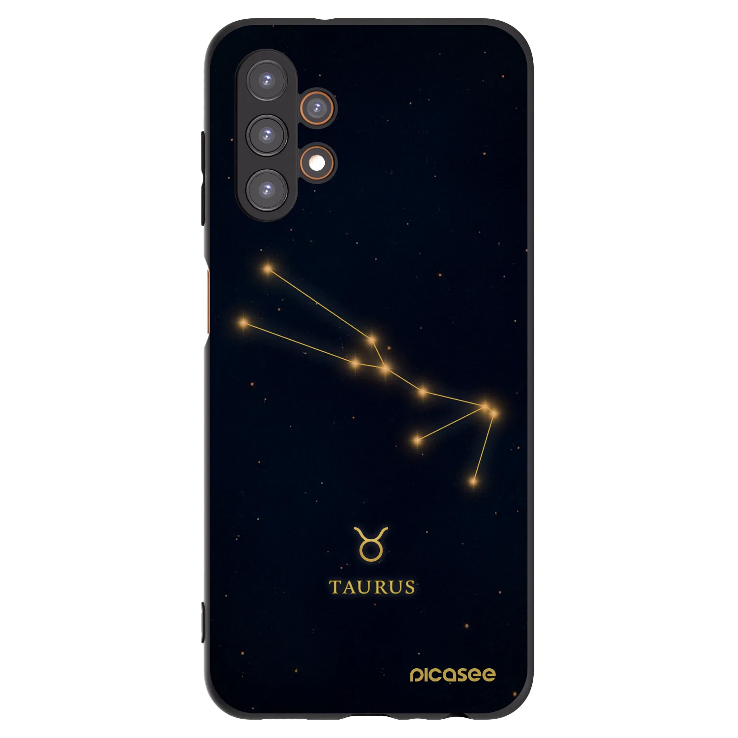 Picasee husă neagră din silicon pentru Samsung Galaxy A13 5G - TAURUS
