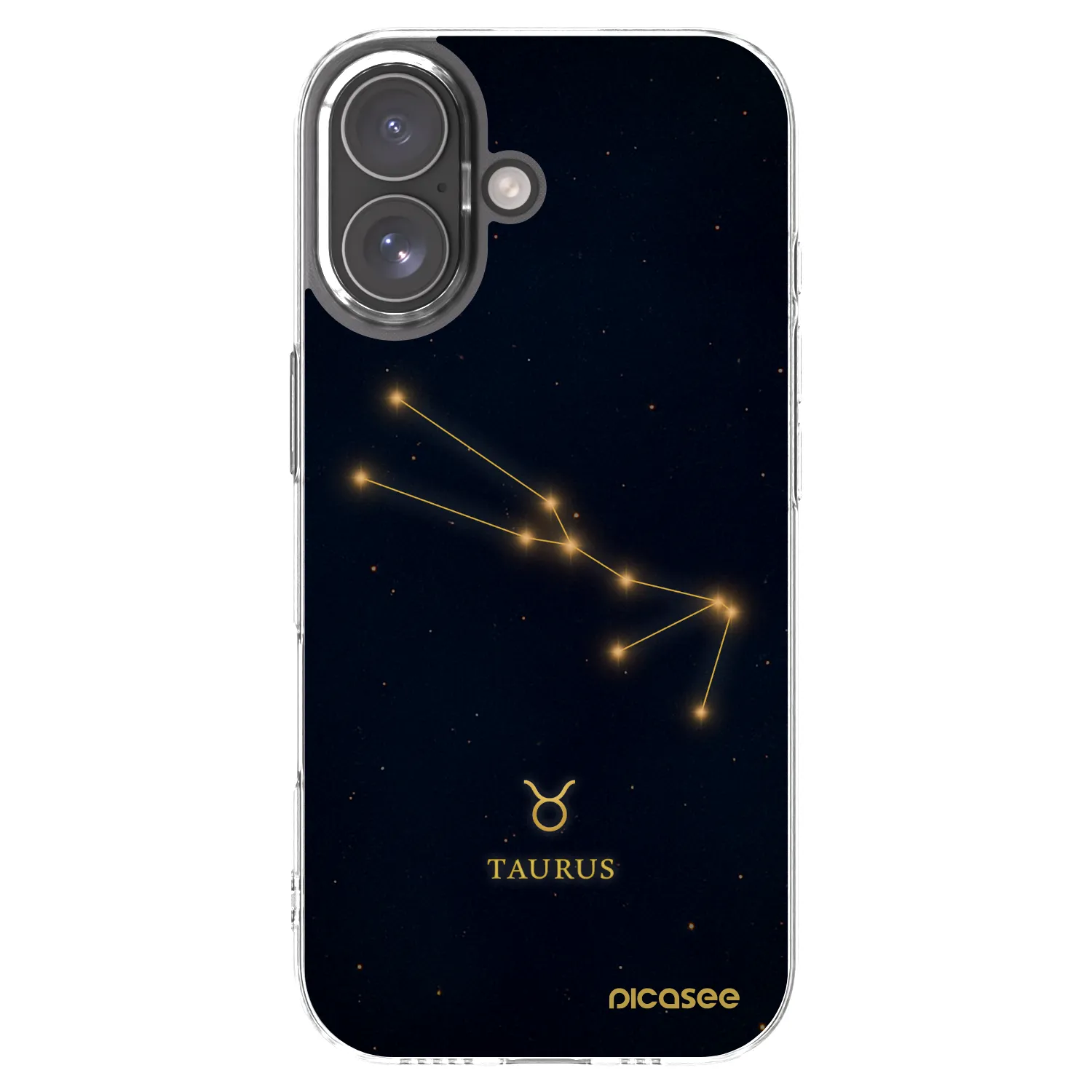 Picasee husă transparentă din silicon pentru Apple iPhone 17 - TAURUS