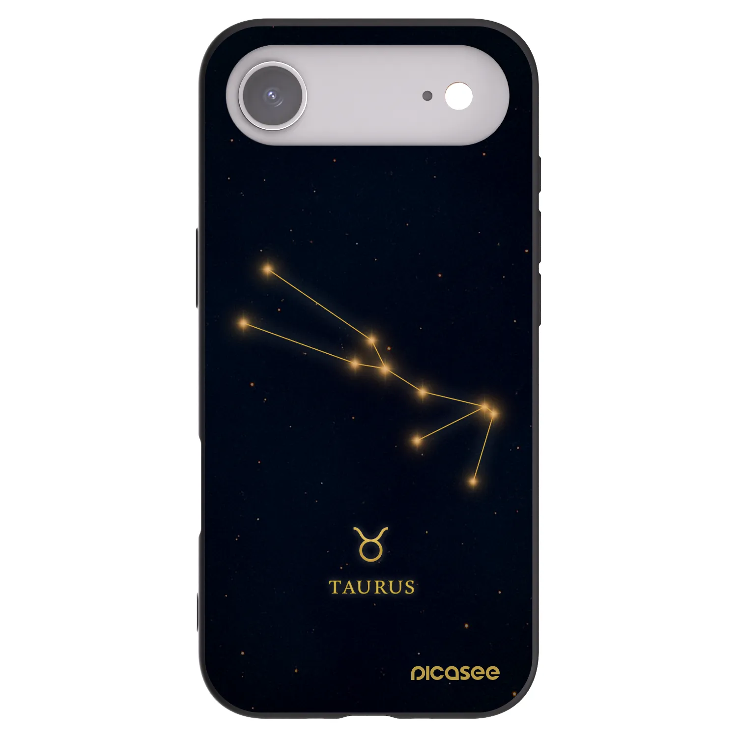 Picasee husă neagră din silicon pentru Apple iPhone Air - TAURUS