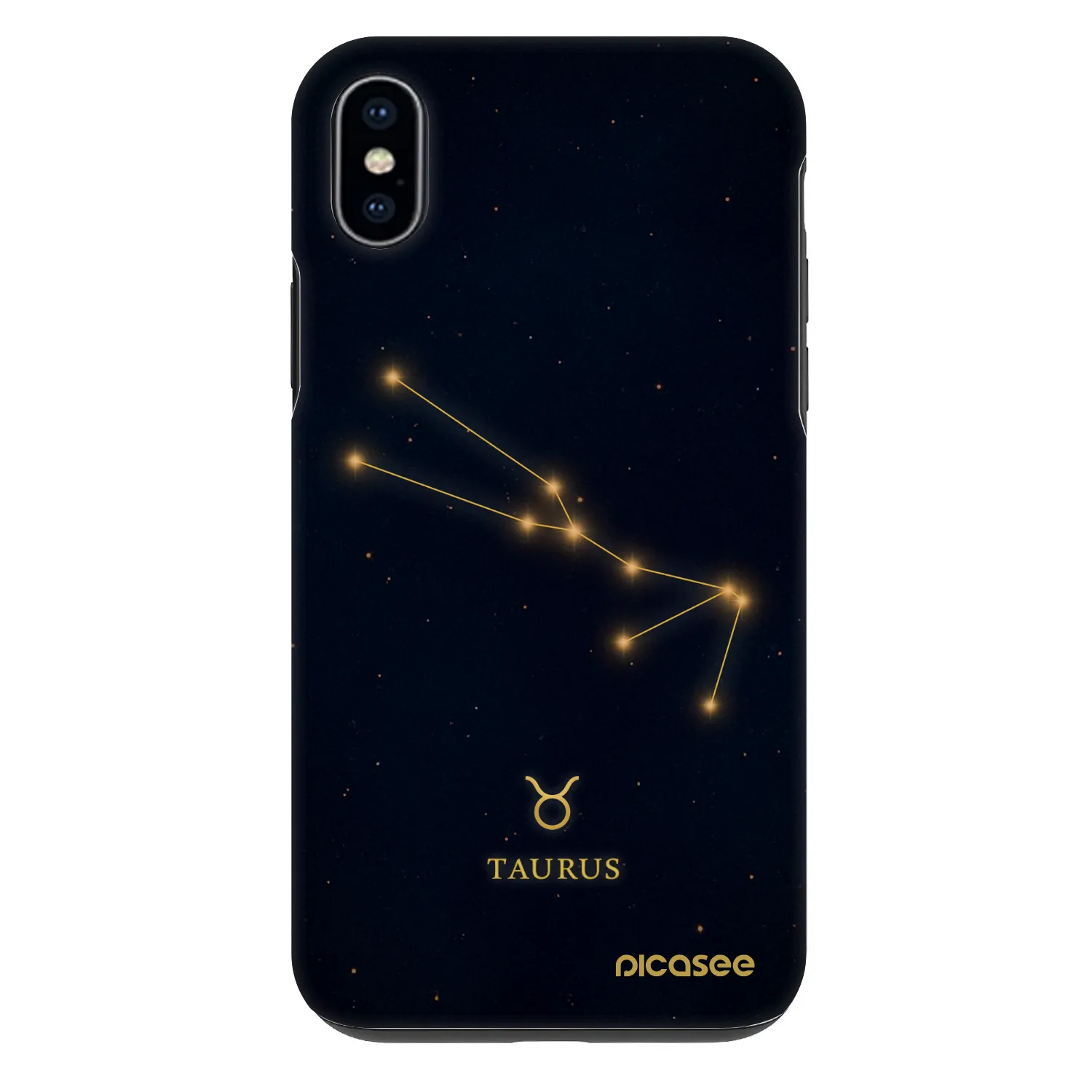 Picasee Fashion Case pentru Apple iPhone XS Max - TAURUS