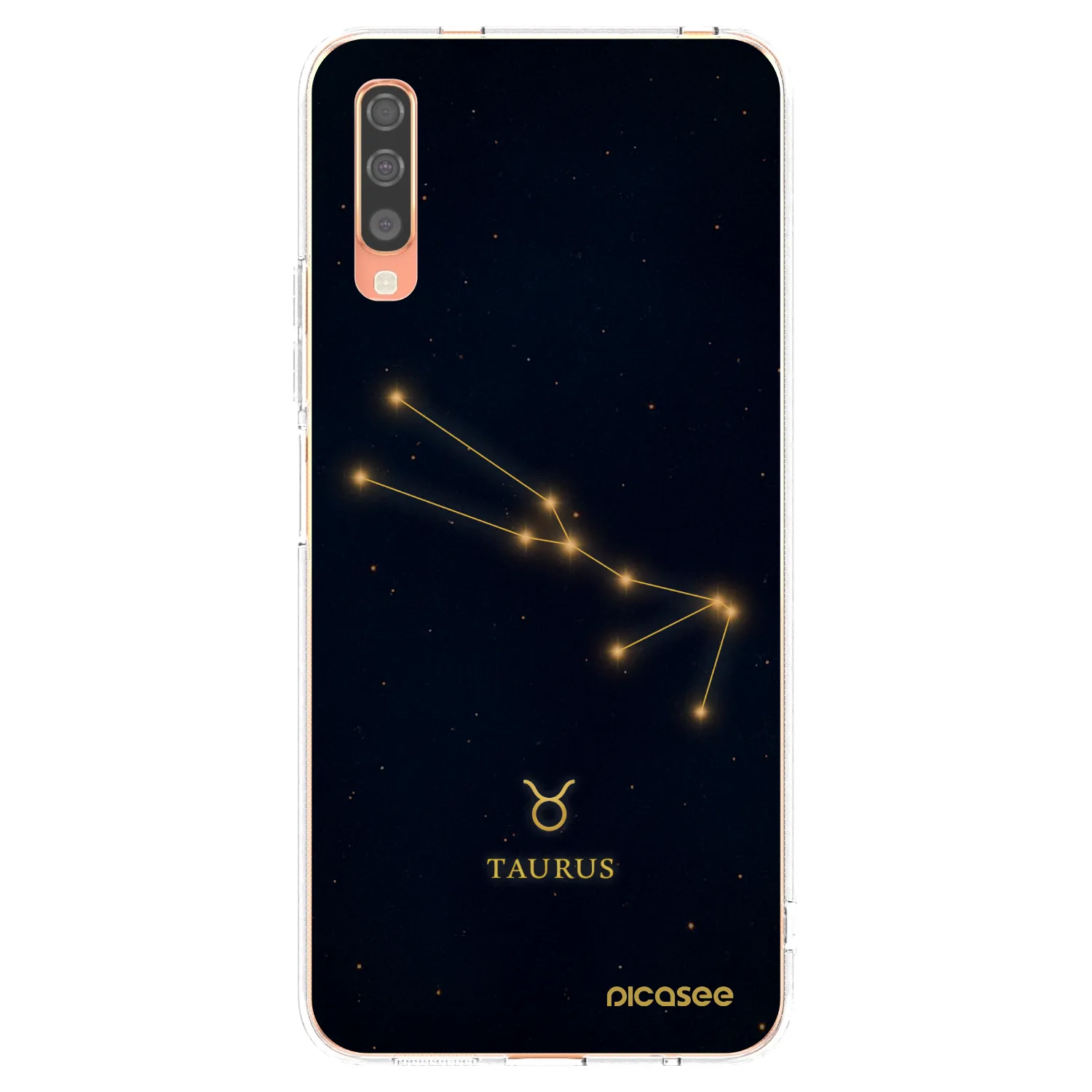Picasee husă transparentă din silicon pentru Samsung Galaxy A70 A705F - TAURUS