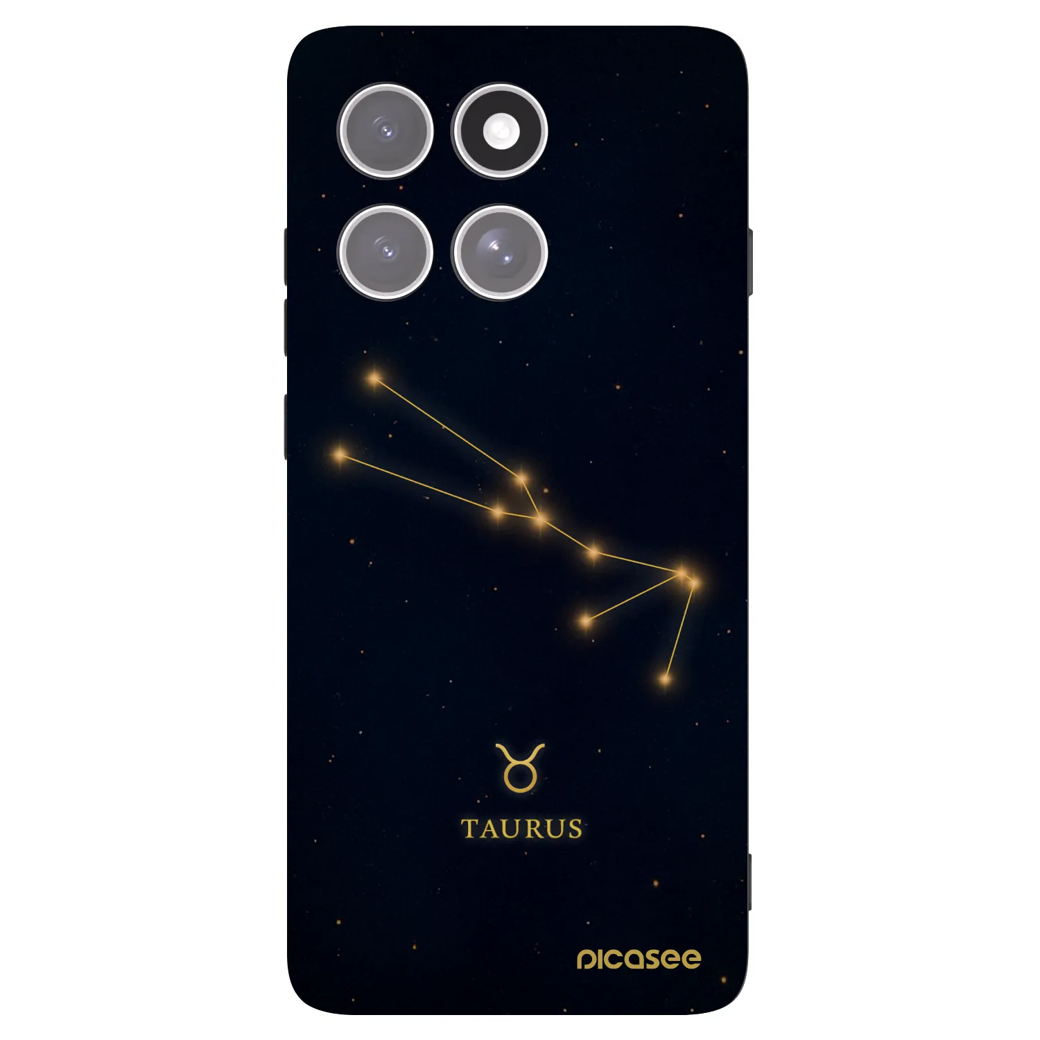 Picasee husă neagră din silicon pentru Motorola Edge 60 Pro - TAURUS