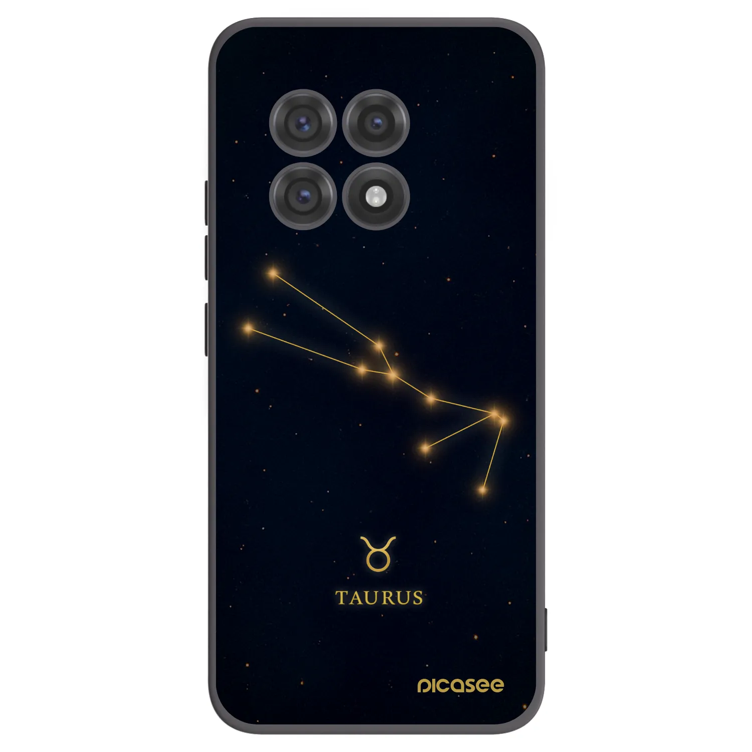 Picasee husă neagră din silicon pentru OnePlus 13R 5G - TAURUS