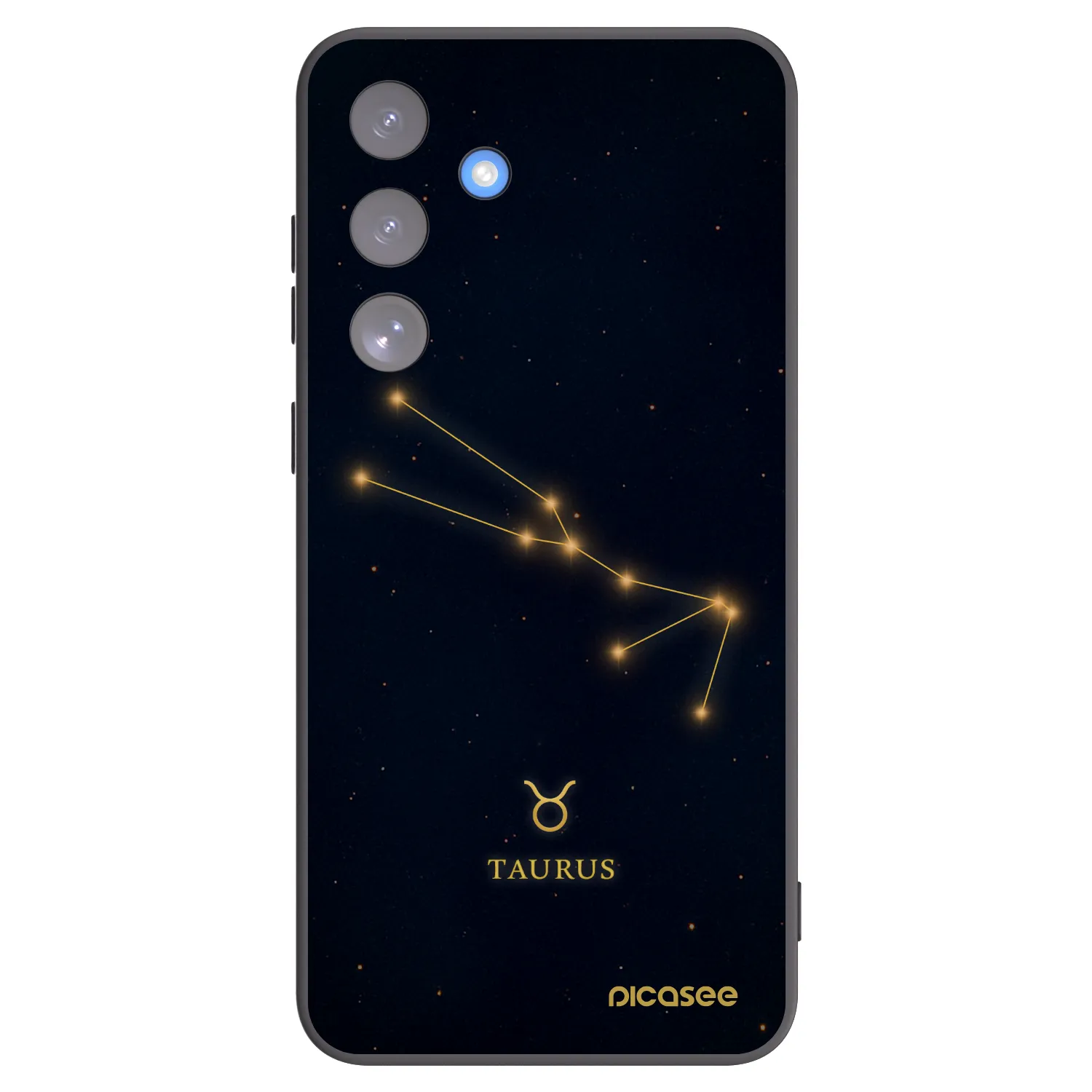 Picasee husă neagră din silicon pentru Samsung Galaxy S25 FE 5G - TAURUS