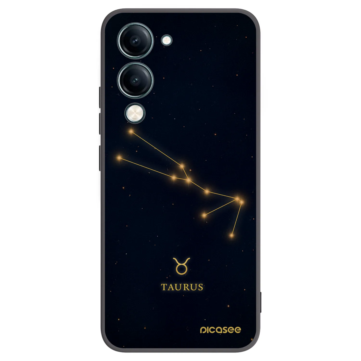 Picasee husă neagră din silicon pentru Vivo Y29s 5G - TAURUS