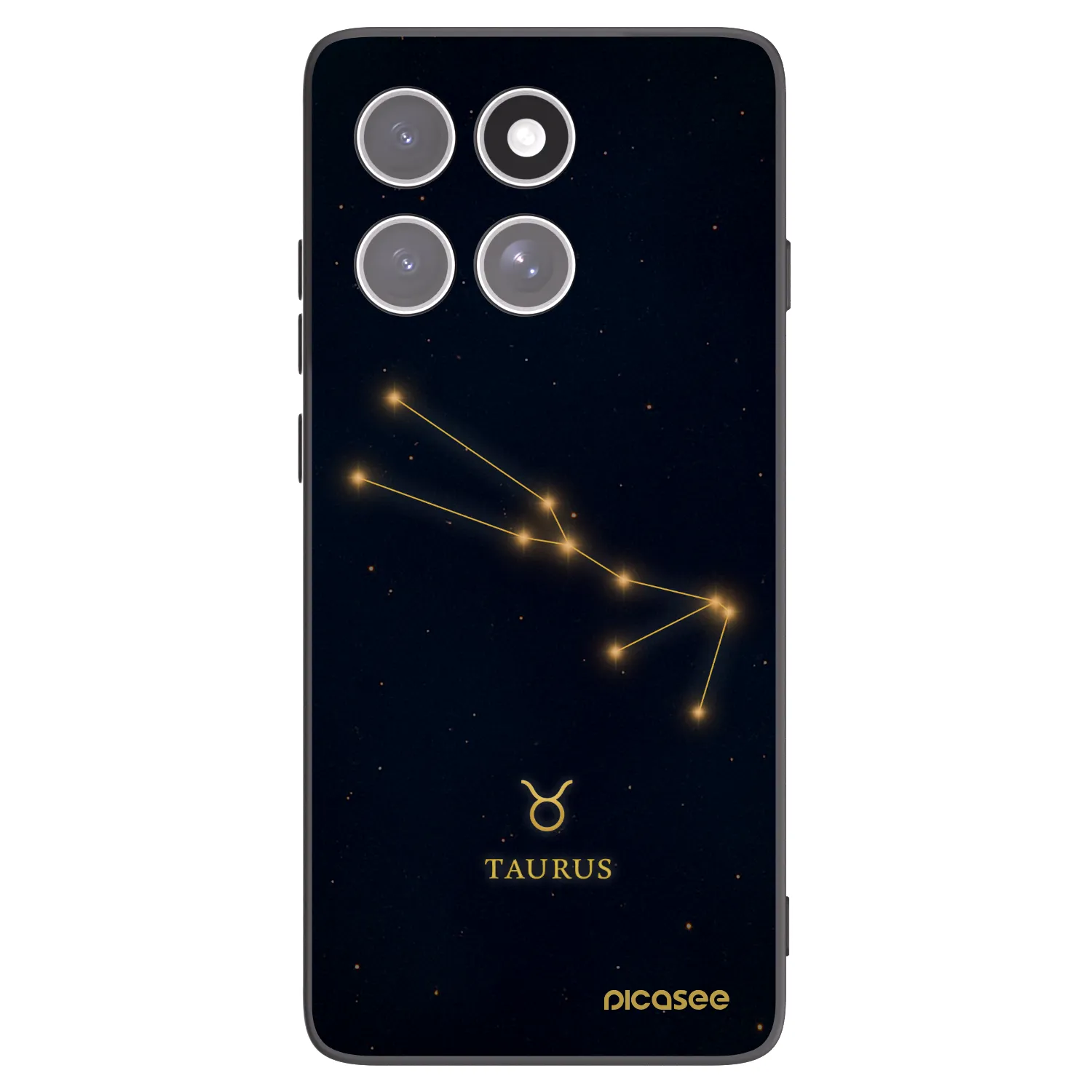 Picasee husă neagră din silicon pentru Motorola Edge 60 Fusion - TAURUS