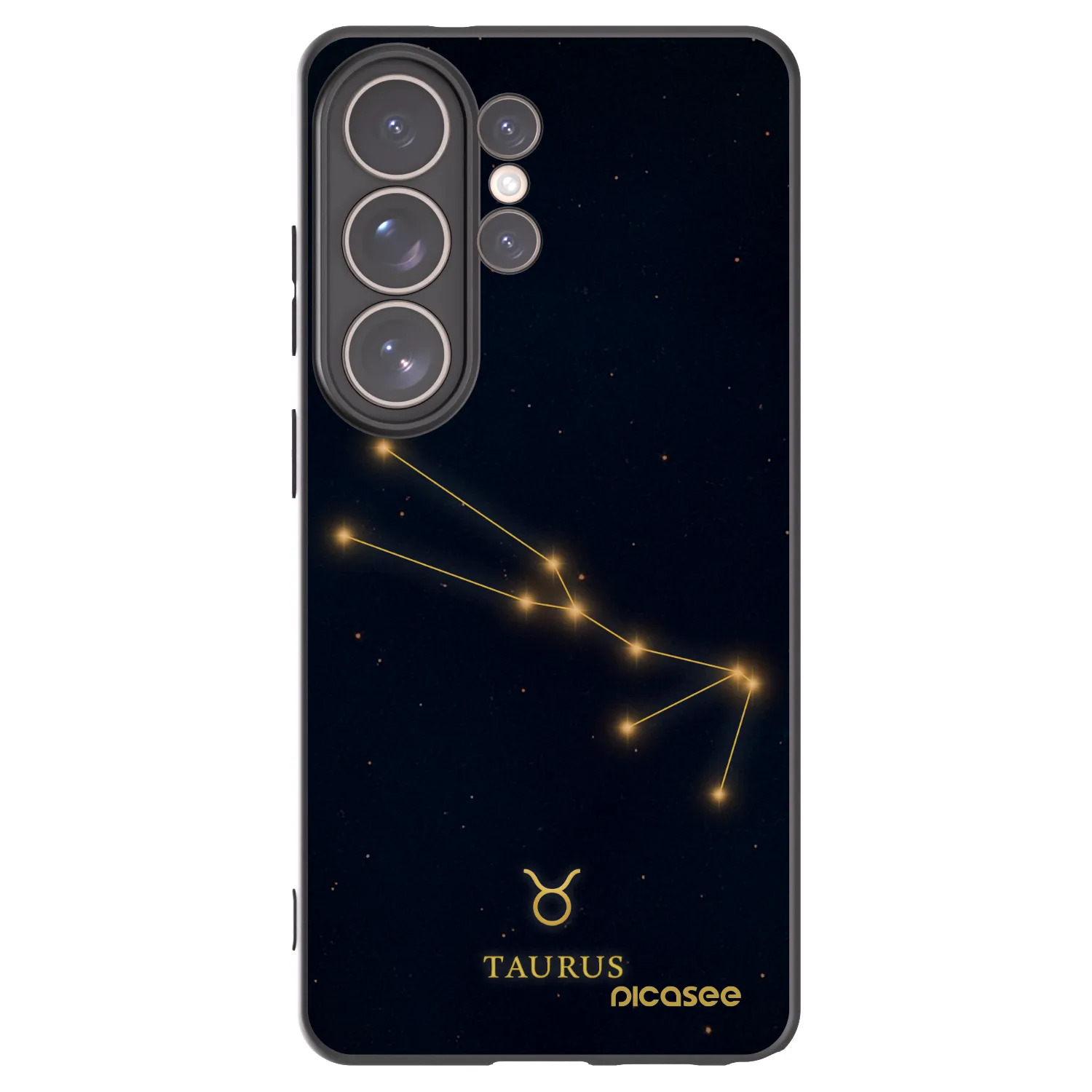 Picasee husă neagră din silicon pentru Samsung Galaxy S26 Ultra - TAURUS