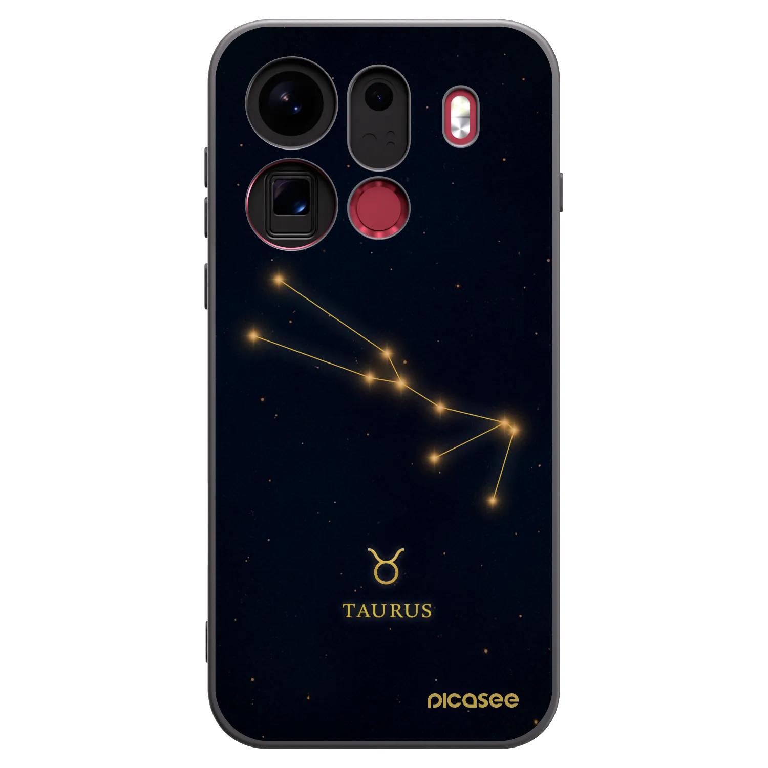 Picasee husă neagră din silicon pentru OPPO Find X9 Pro - TAURUS
