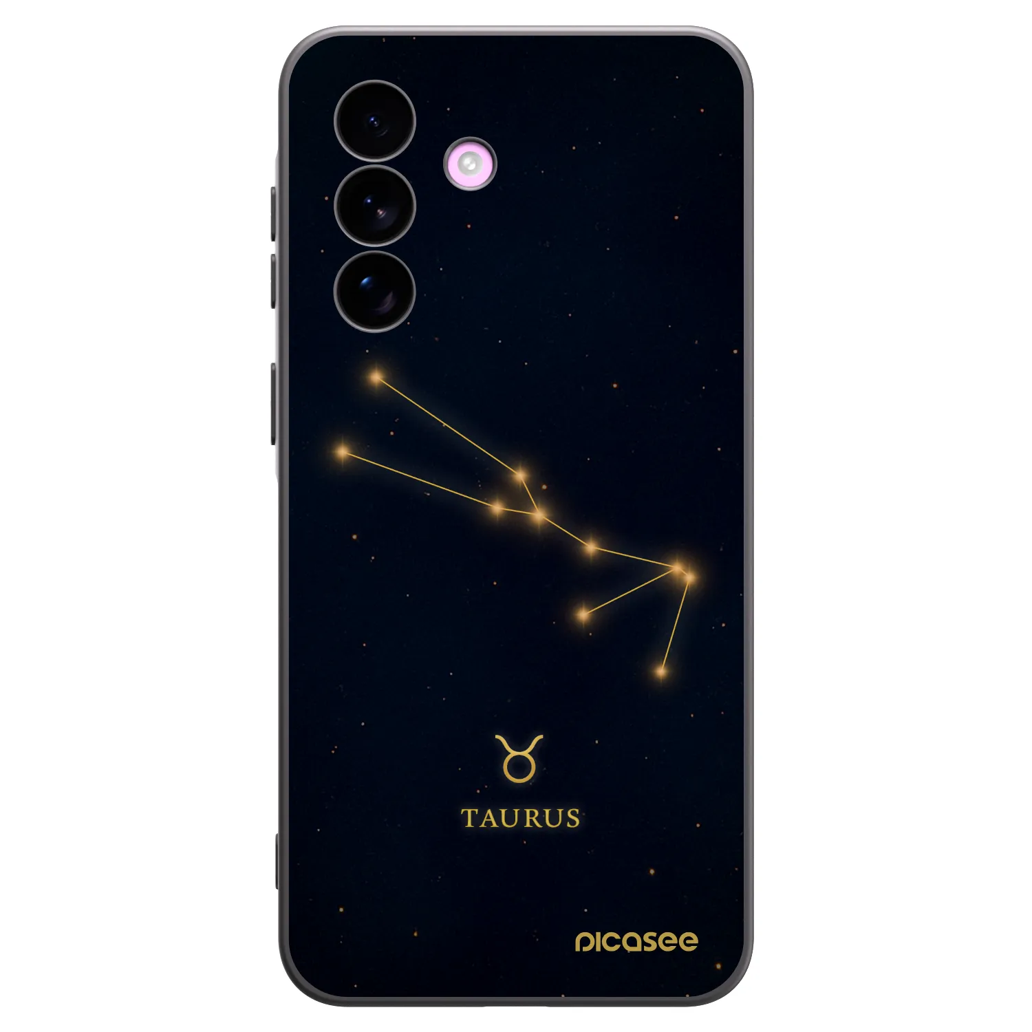 Picasee husă neagră din silicon pentru Samsung Galaxy A57 5G - TAURUS
