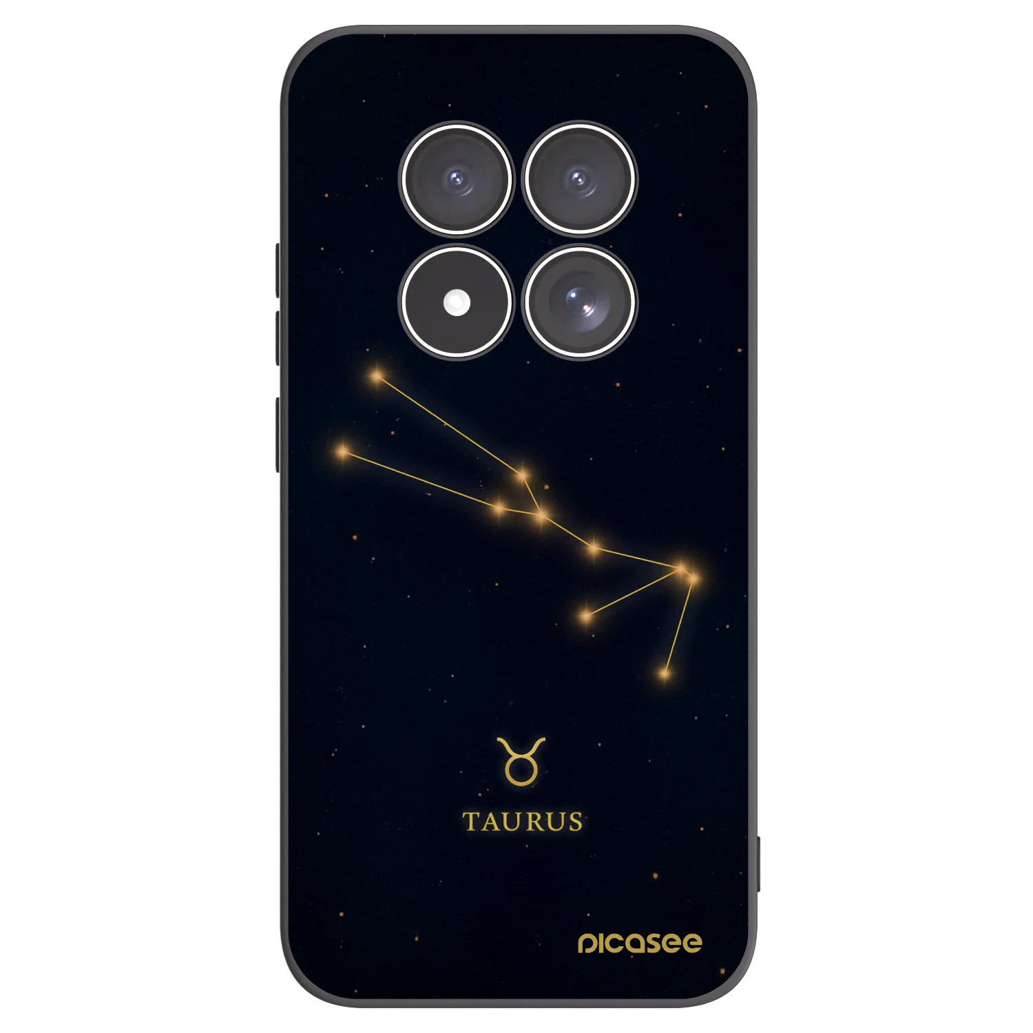 Picasee husă neagră din silicon pentru Xiaomi Redmi Note 15 Pro 5G - TAURUS