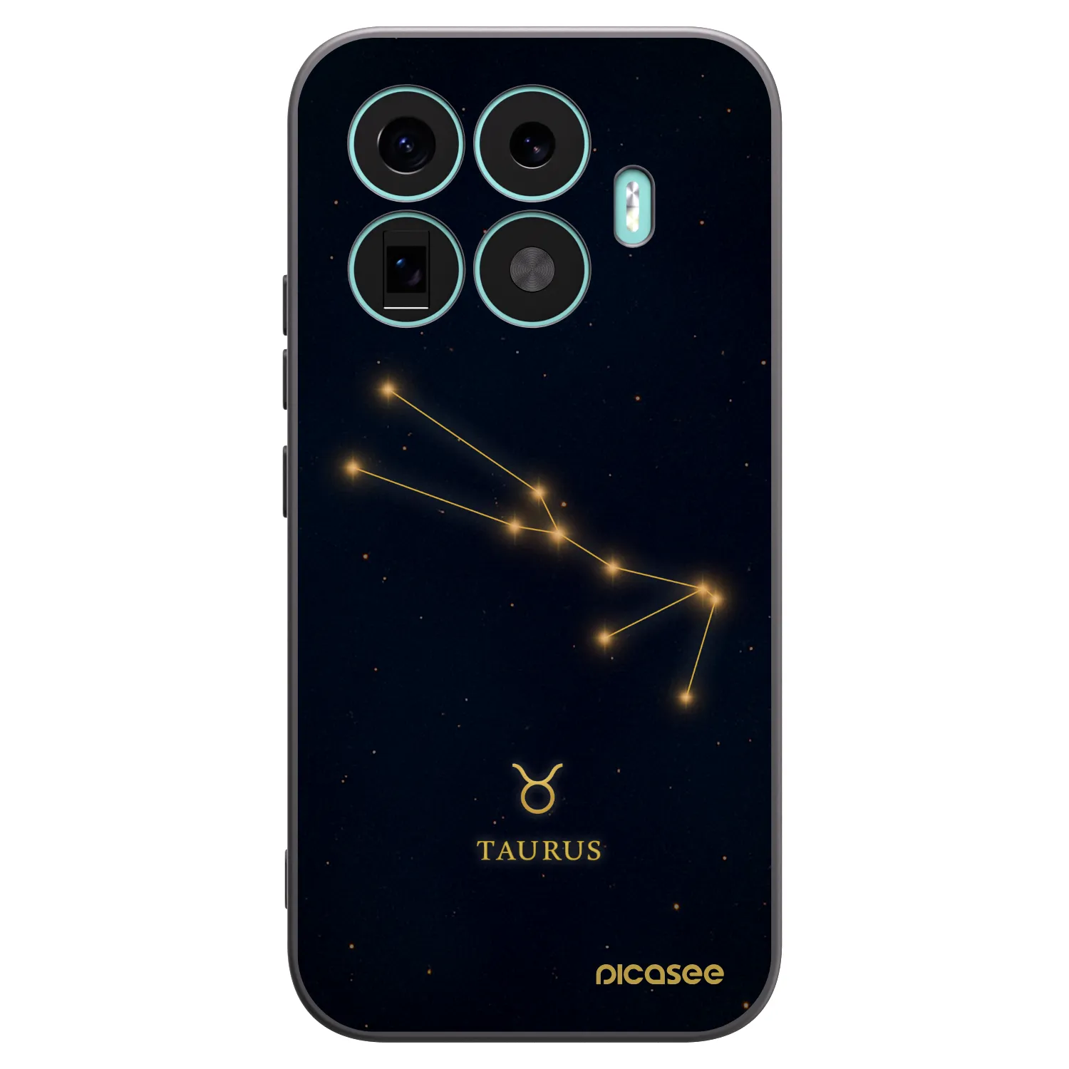 Picasee husă neagră din silicon pentru Xiaomi 17T - TAURUS